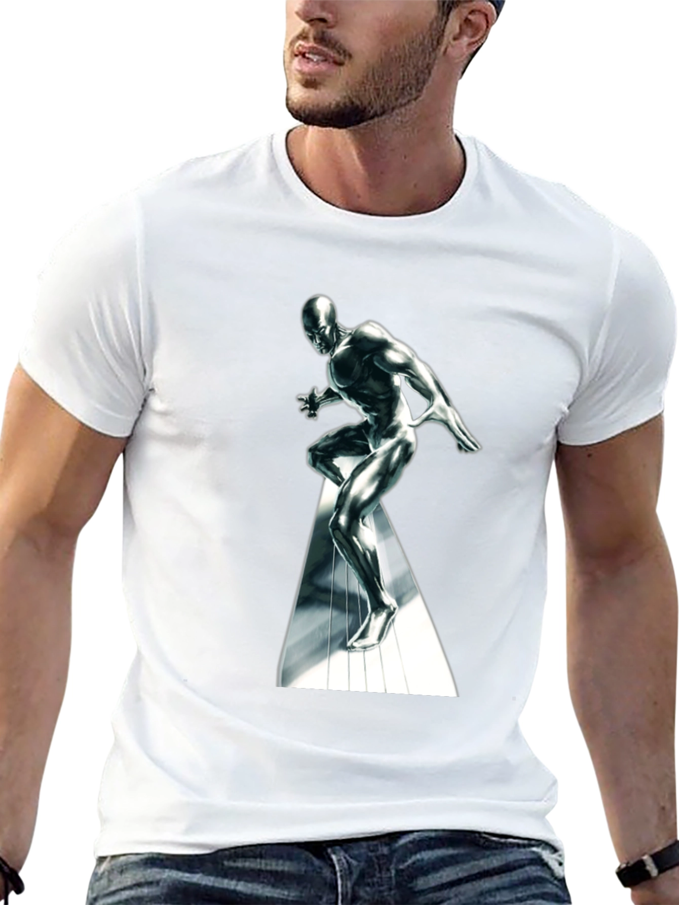 Silver Surfer Black T-Shirt - Marvel Comics