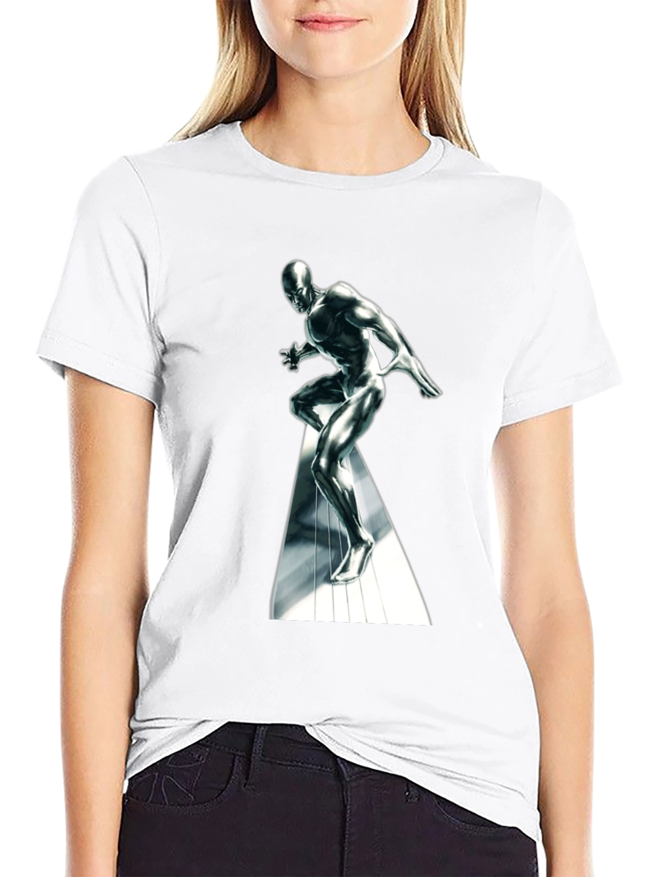 Silver Surfer Black T-Shirt - Marvel Comics