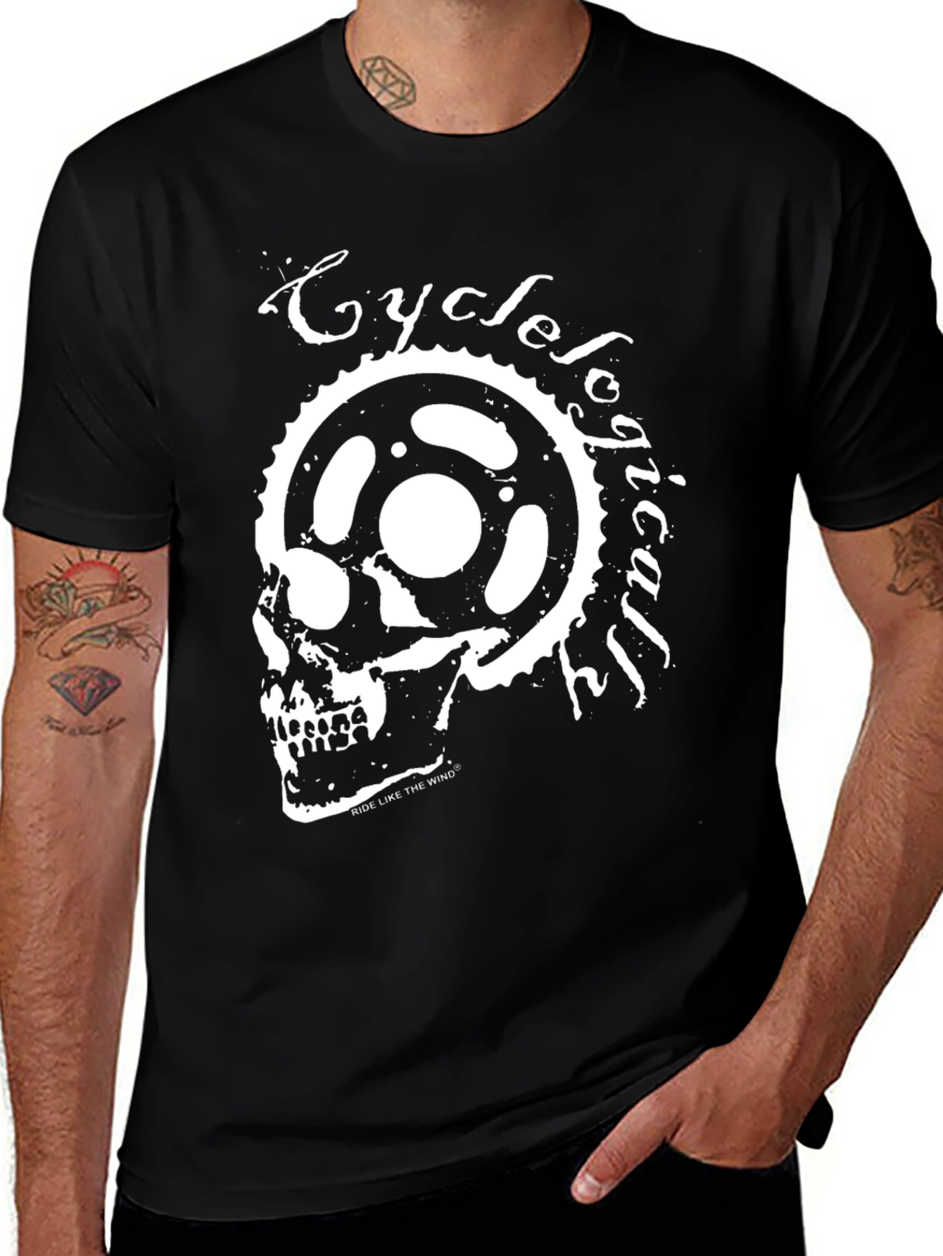 Cyclelogically T-Shirt - Ride Like The Wind Tee