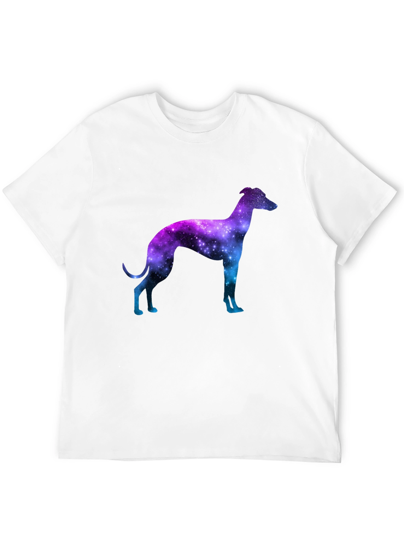 Galaxy Greyhound Graphic Tee - Stylish Unisex T-Shirt