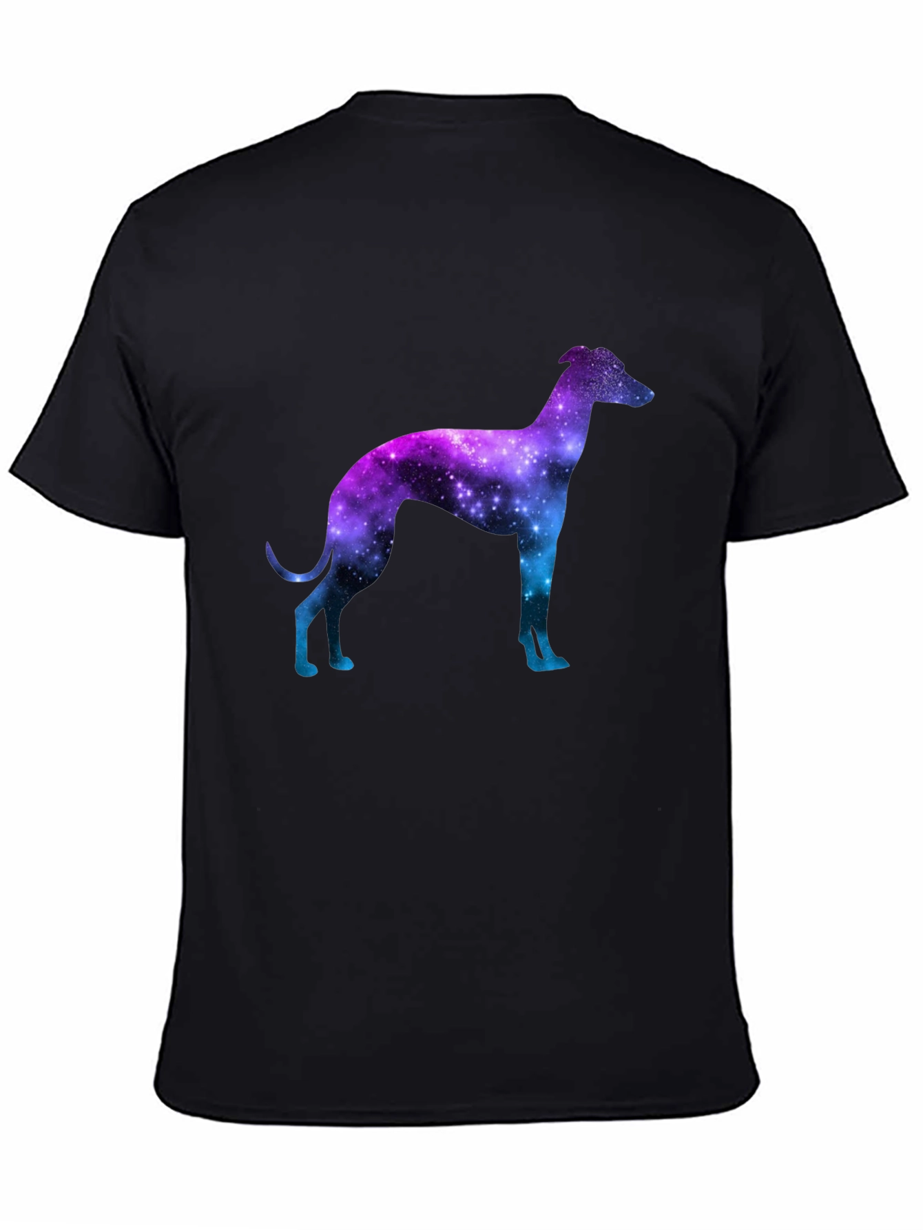 Galaxy Greyhound Graphic Tee - Stylish Unisex T-Shirt