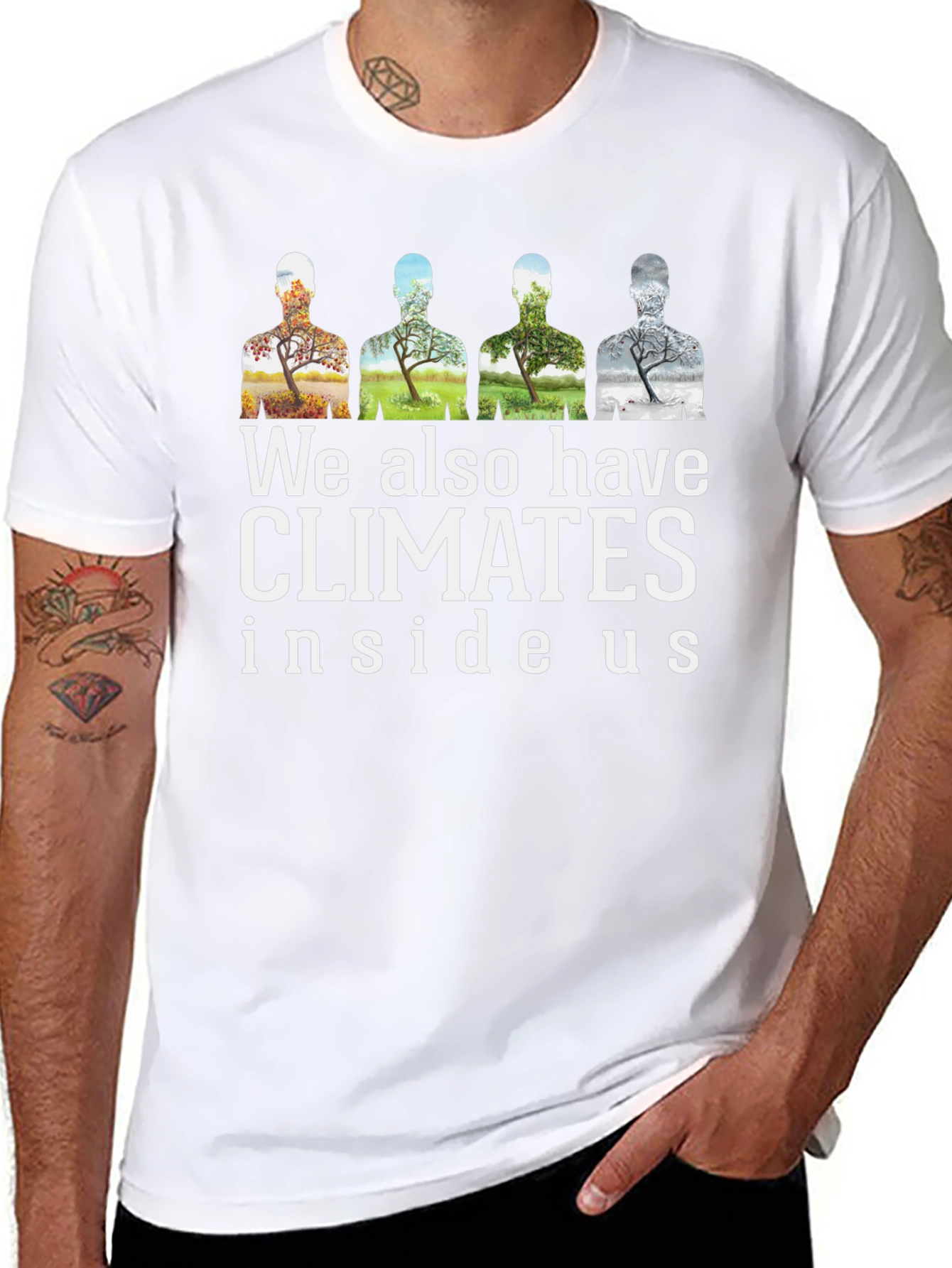 Climate Inside Us Graphic Tee - Eco Friendly