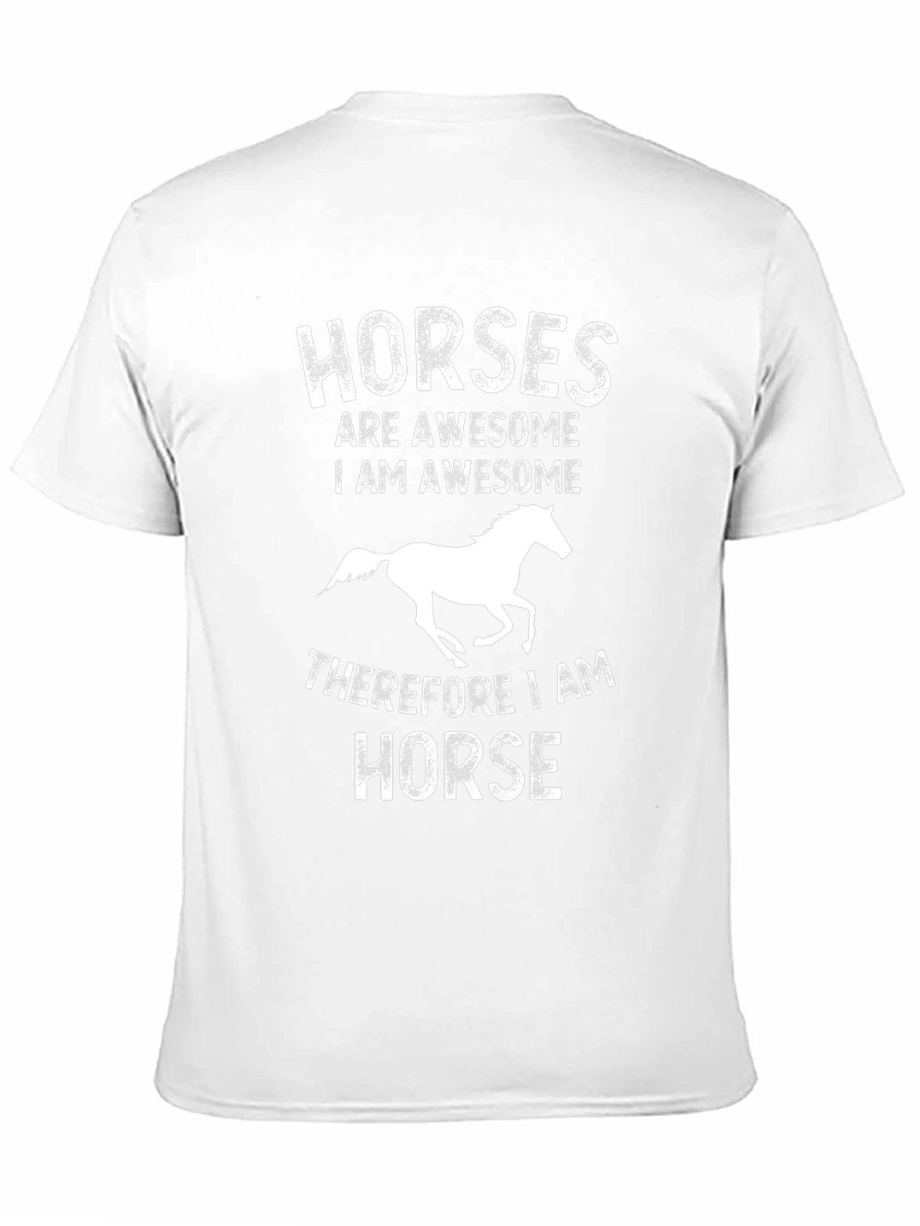 Horses Are Awesome Graphic T-Shirt