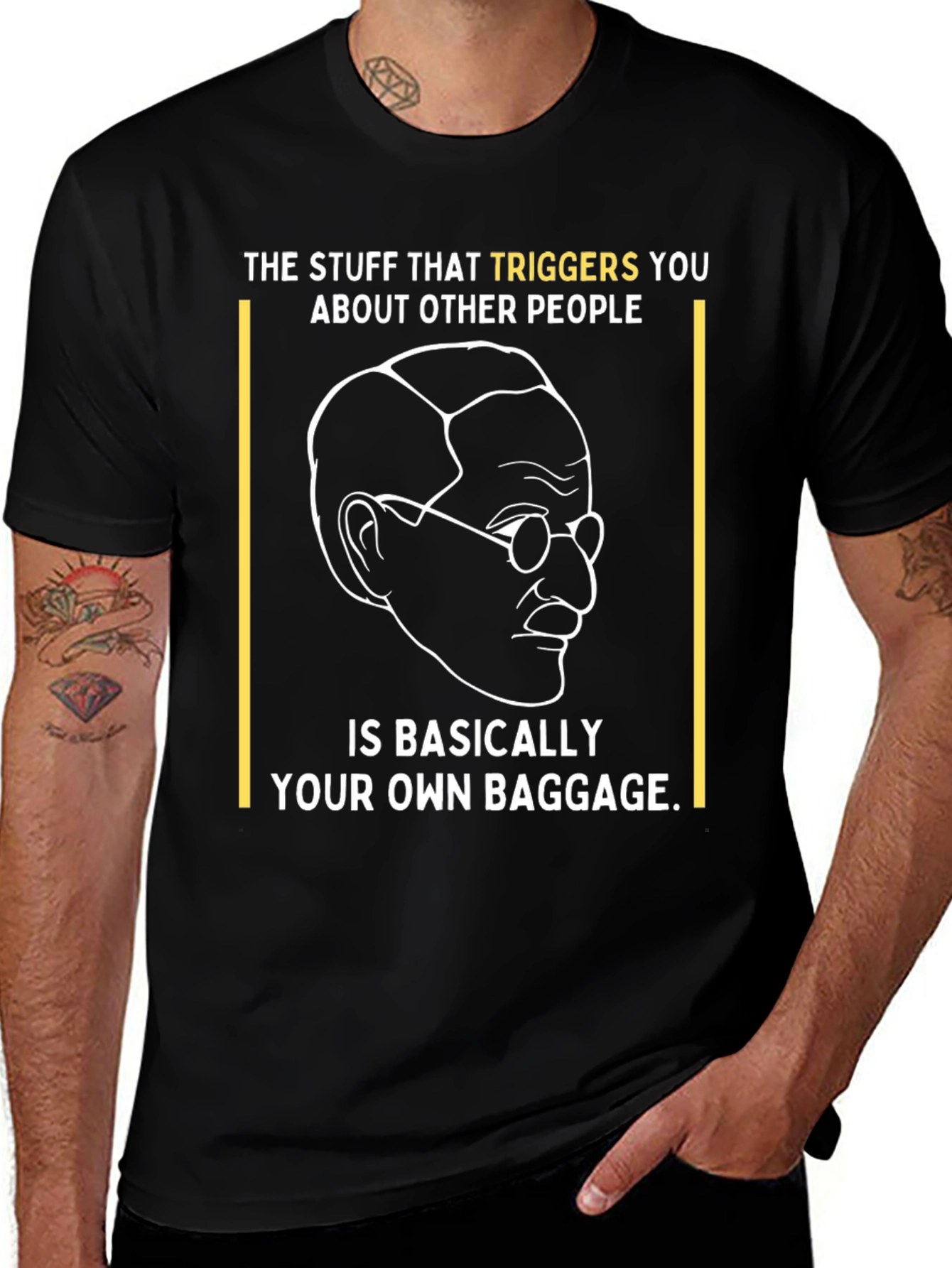 Gandhi Baggage T-Shirt