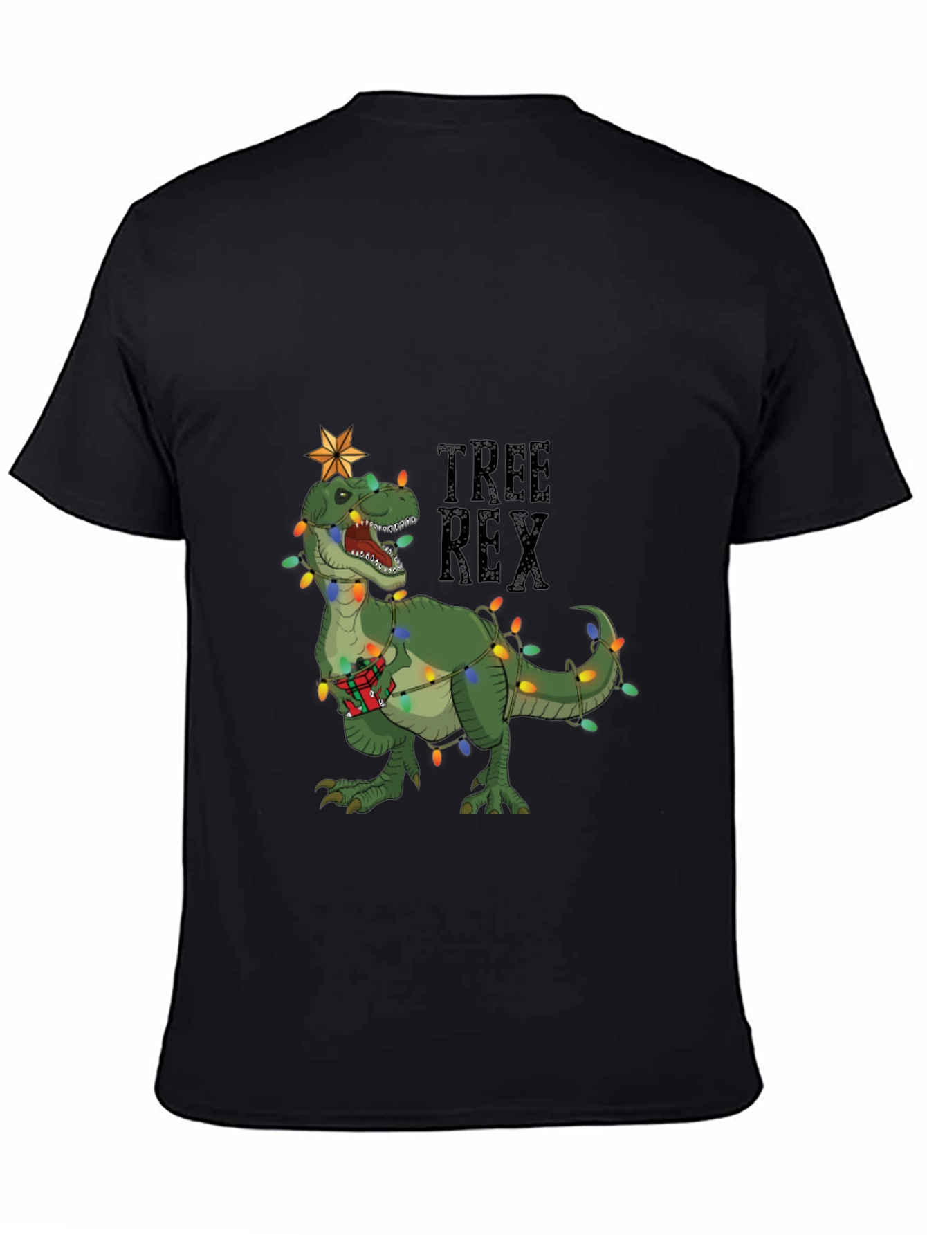 Tree Rex T-Shirt Funny Dinosaur Christmas Tee