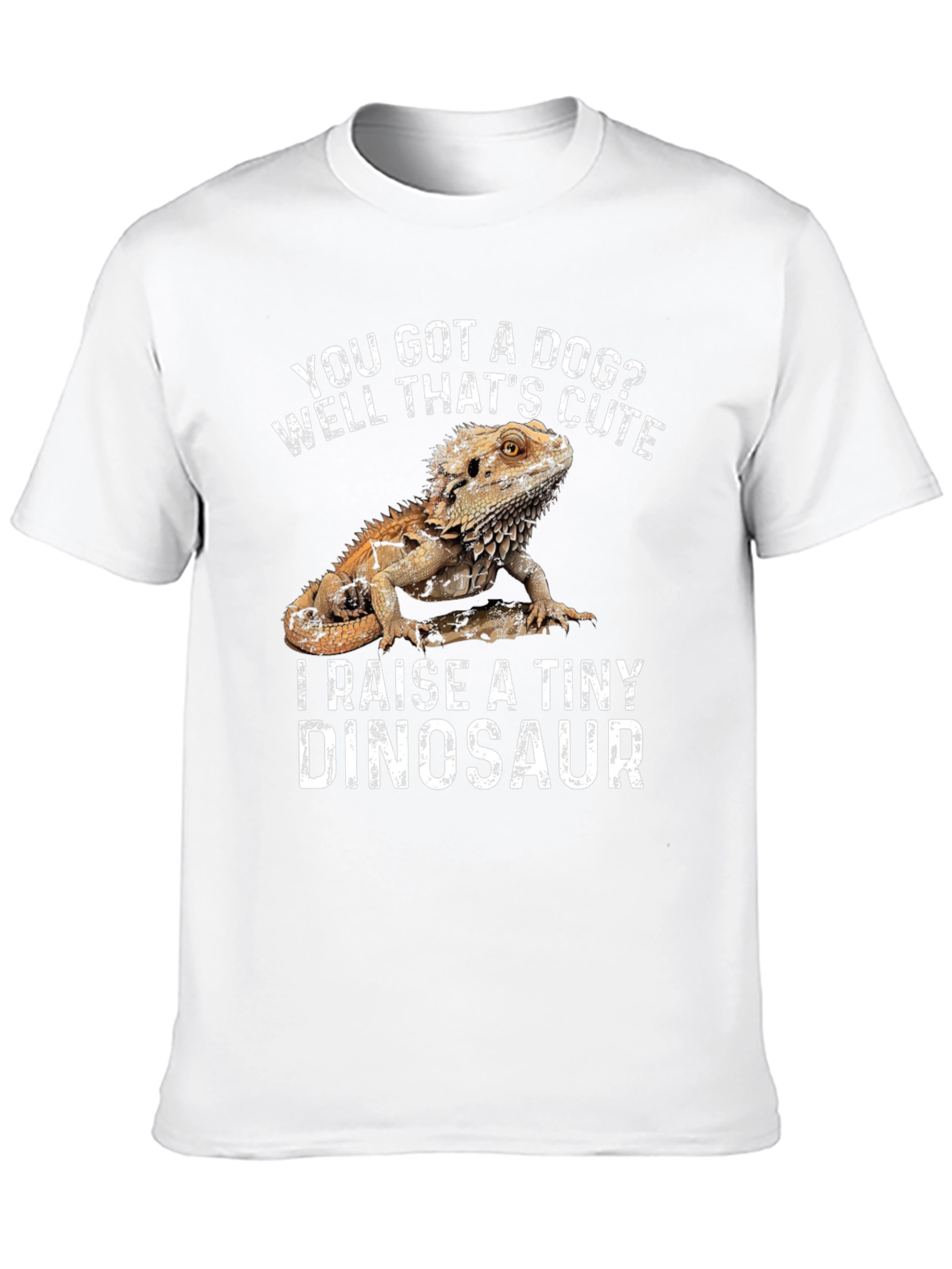 Bearded Dragon T-Shirt - I Raise a Tiny Dinosaur