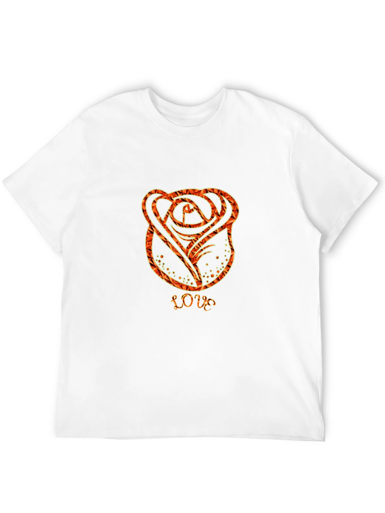 Rose Love T-Shirt - Stylish Graphic Tee