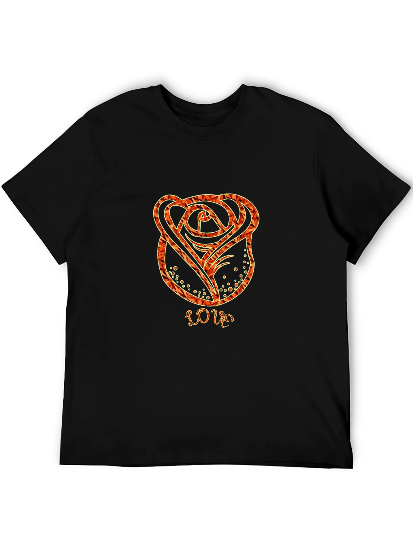 Rose Love T-Shirt - Stylish Graphic Tee