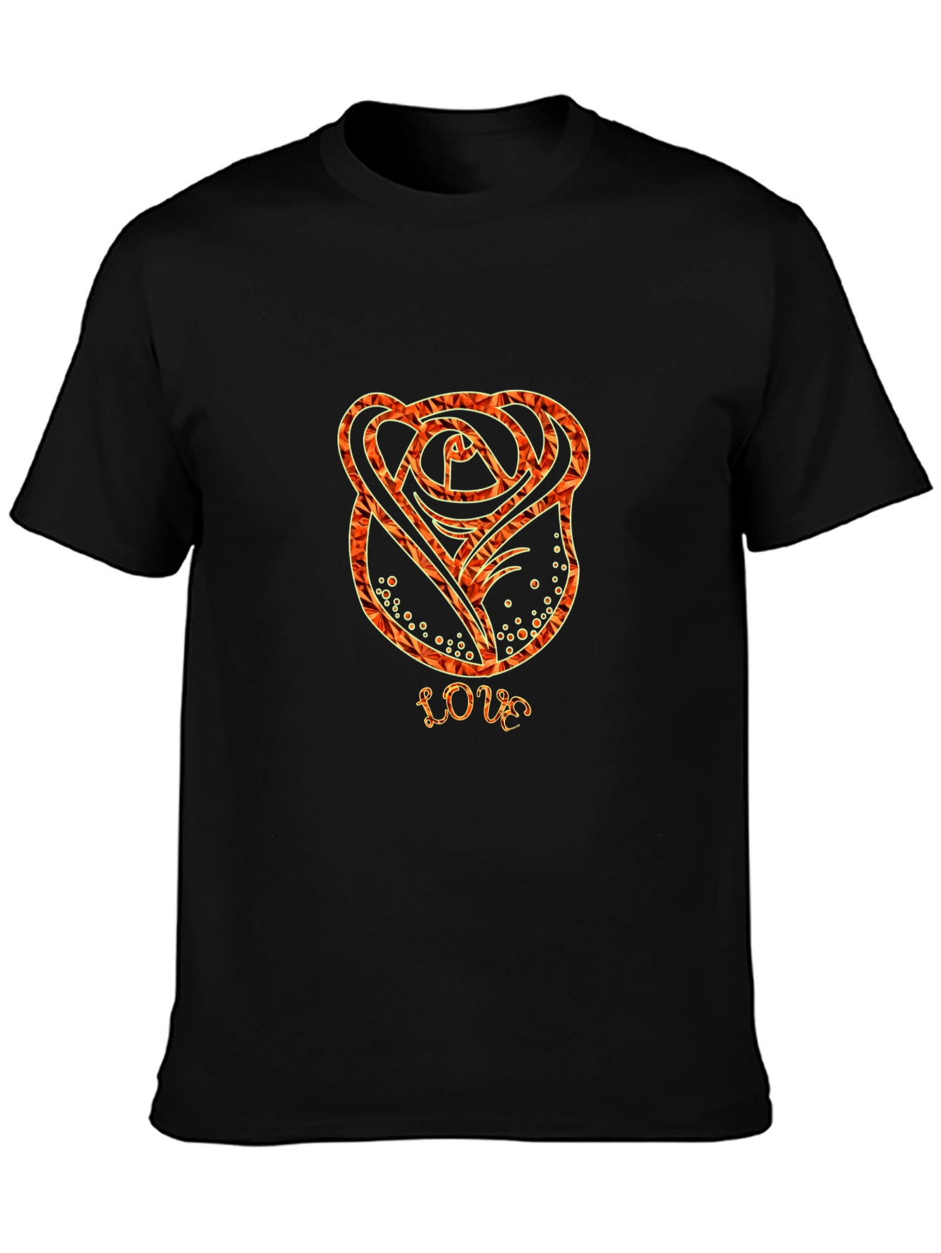 Rose Love T-Shirt - Stylish Graphic Tee