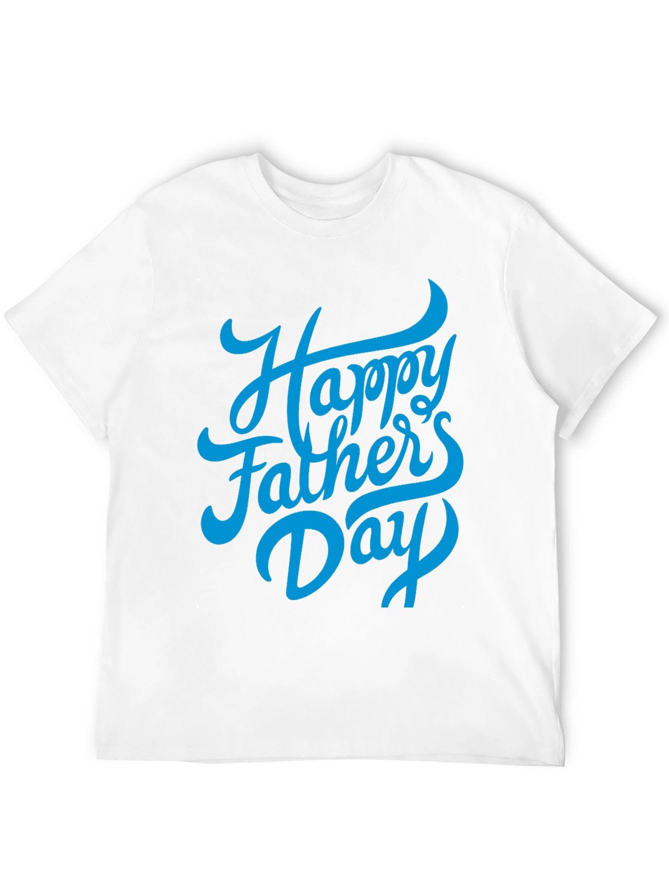 Happy Fathers Day Black T-Shirt