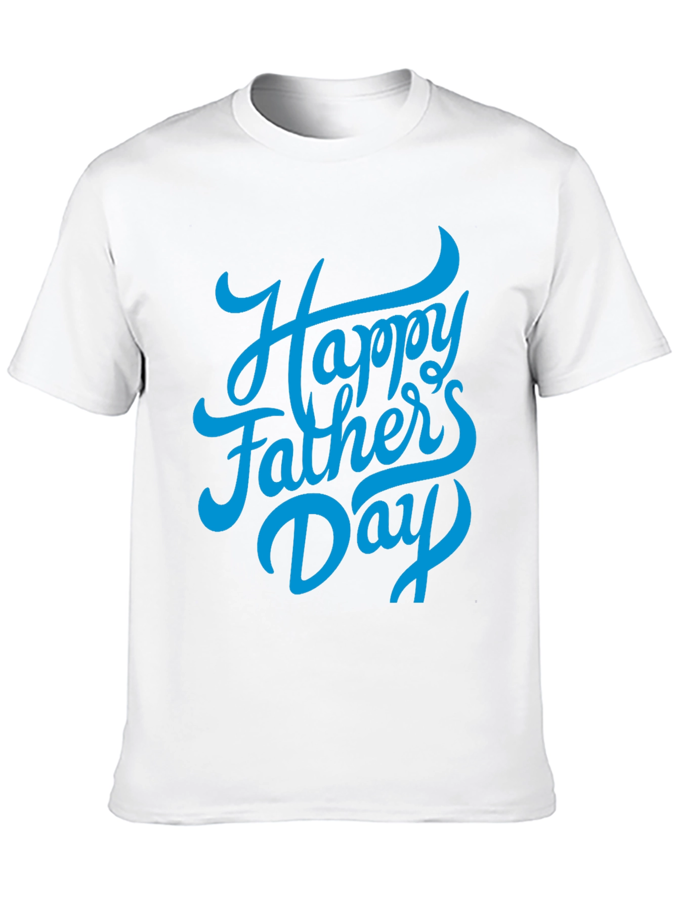 Happy Fathers Day Black T-Shirt