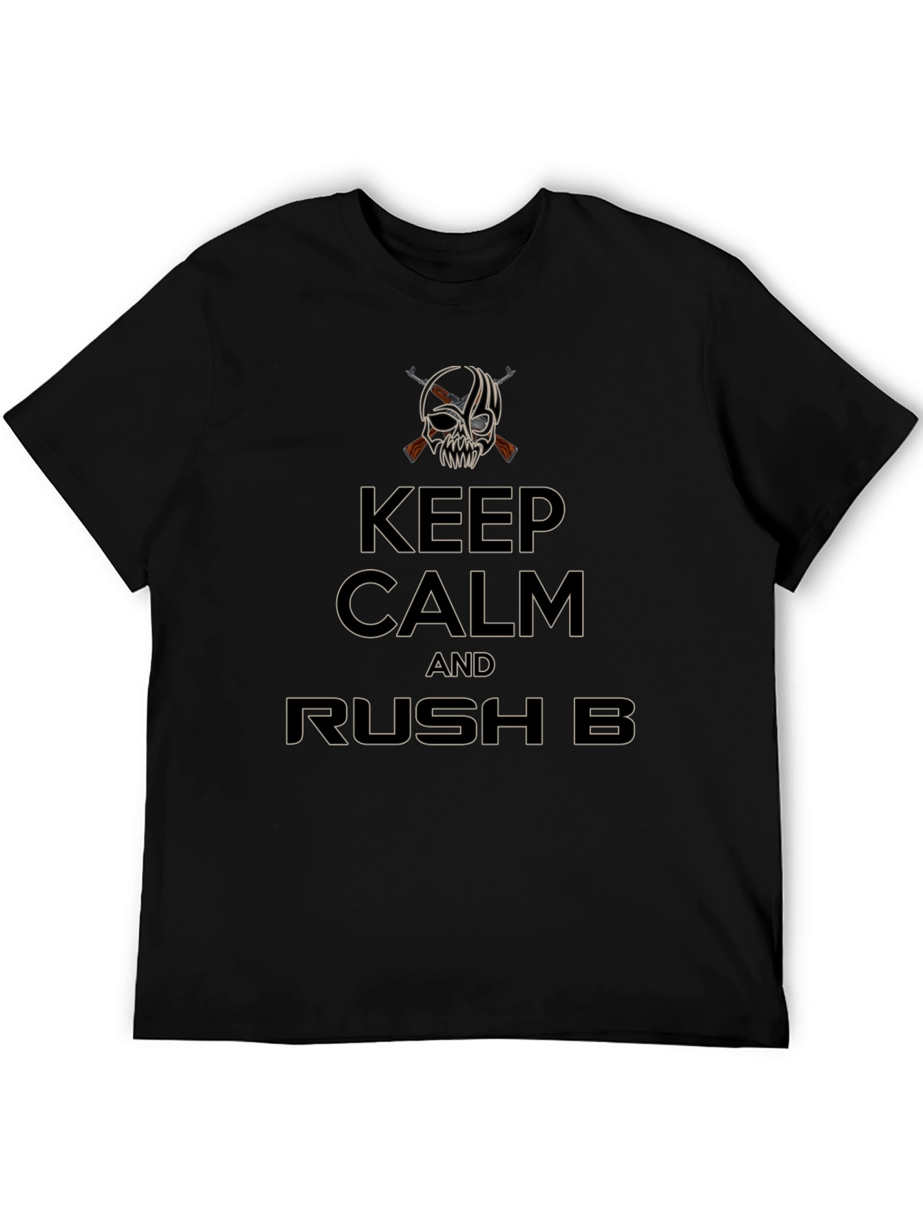 Keep Calm & Rush B T-Shirt - Gamer Style