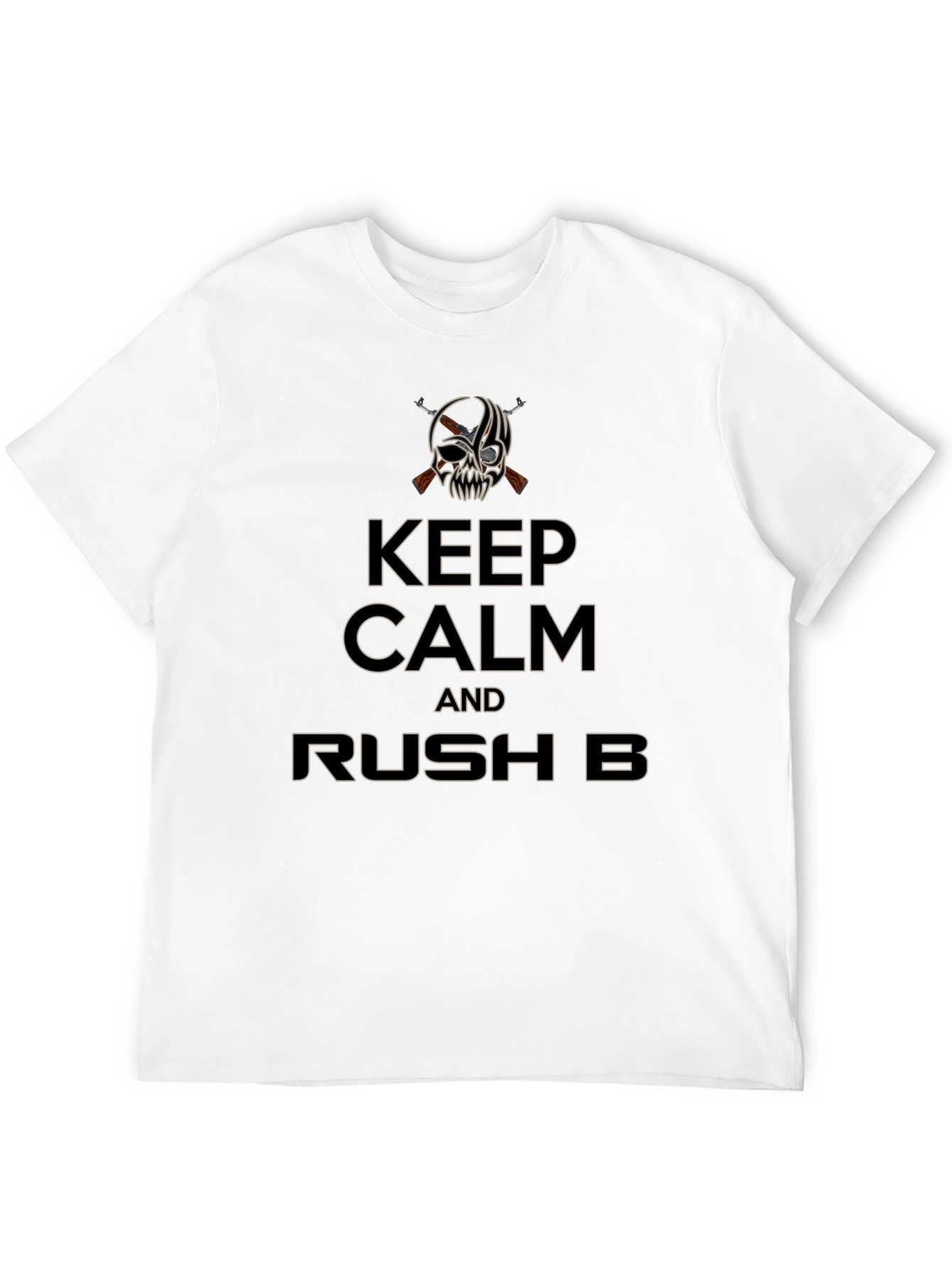 Keep Calm & Rush B T-Shirt - Gamer Style