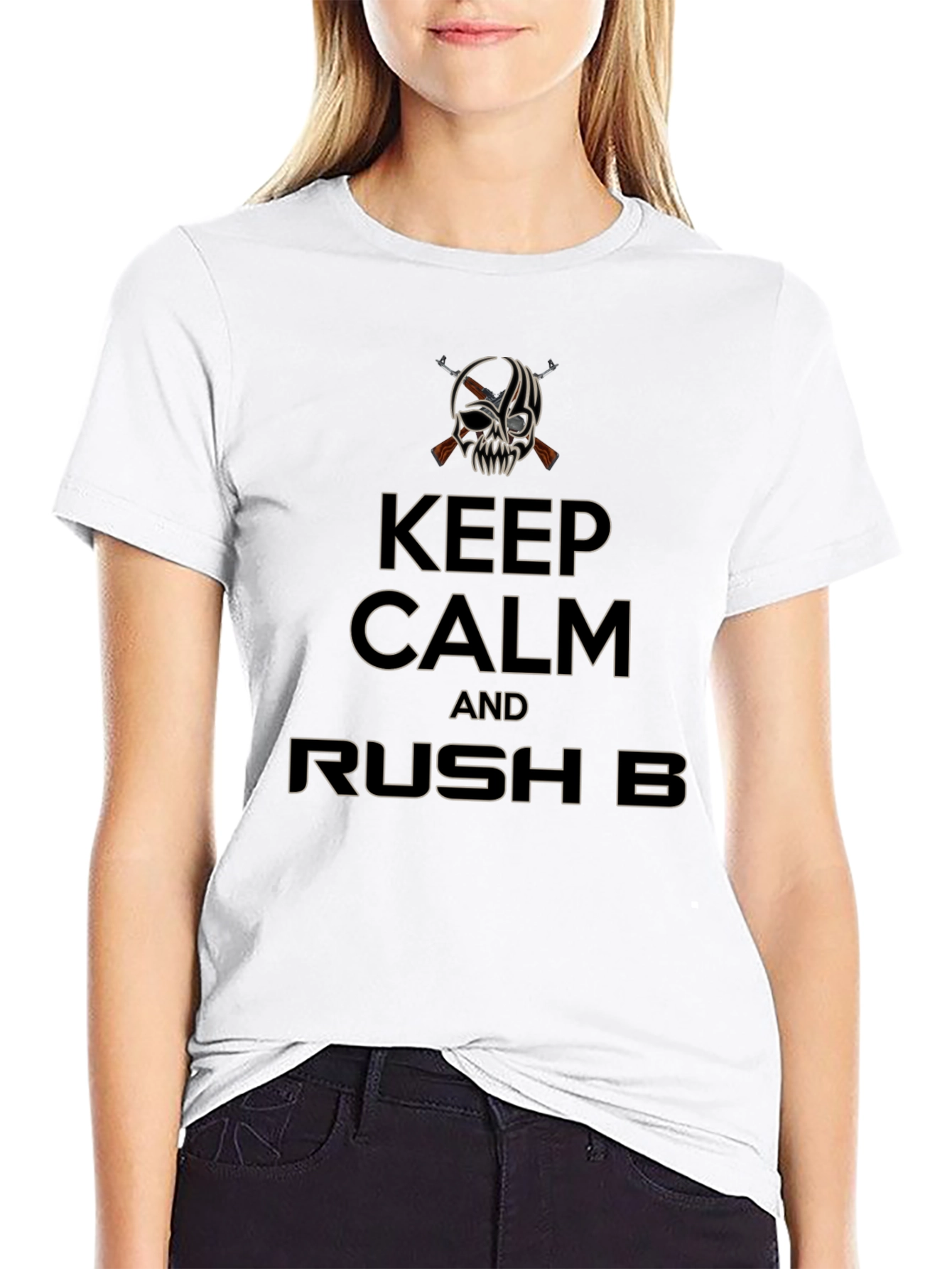 Keep Calm & Rush B T-Shirt - Gamer Style