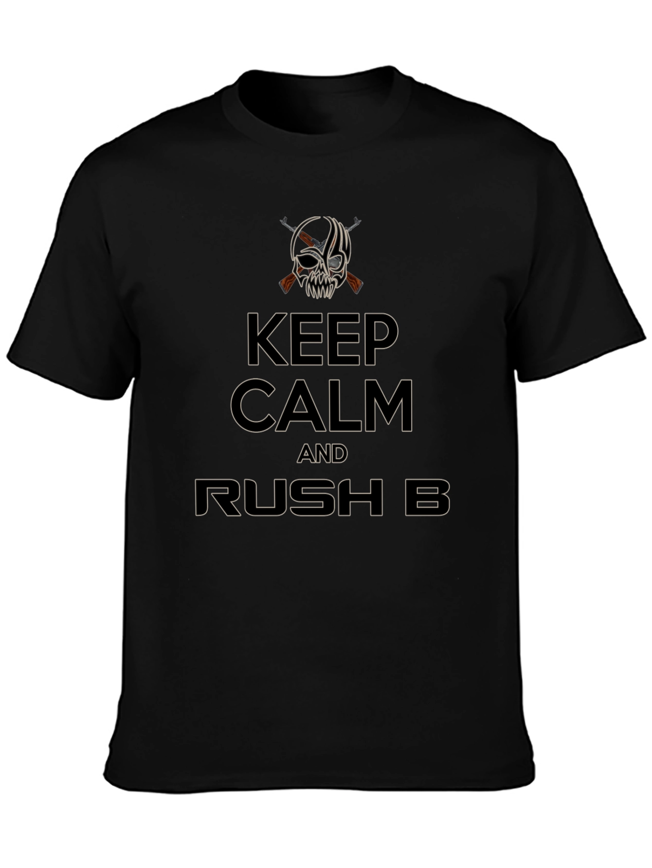 Keep Calm & Rush B T-Shirt - Gamer Style