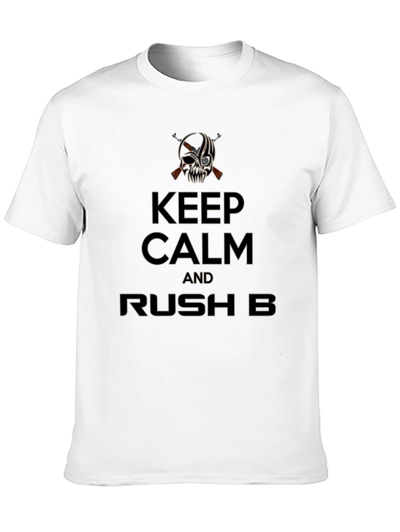 Keep Calm & Rush B T-Shirt - Gamer Style