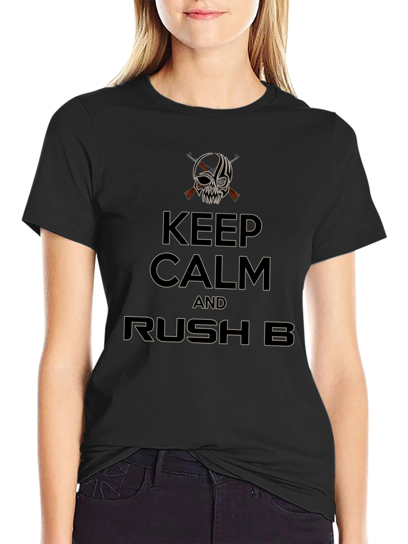 Keep Calm & Rush B T-Shirt - Gamer Style
