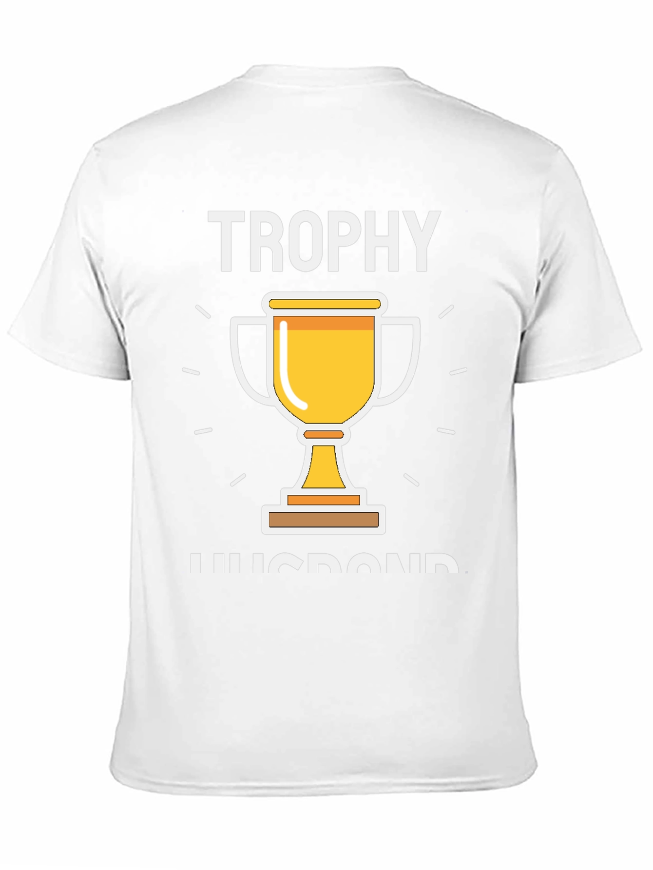 Trophy Husband Graphic Tee - Black Cotton T-Shirt