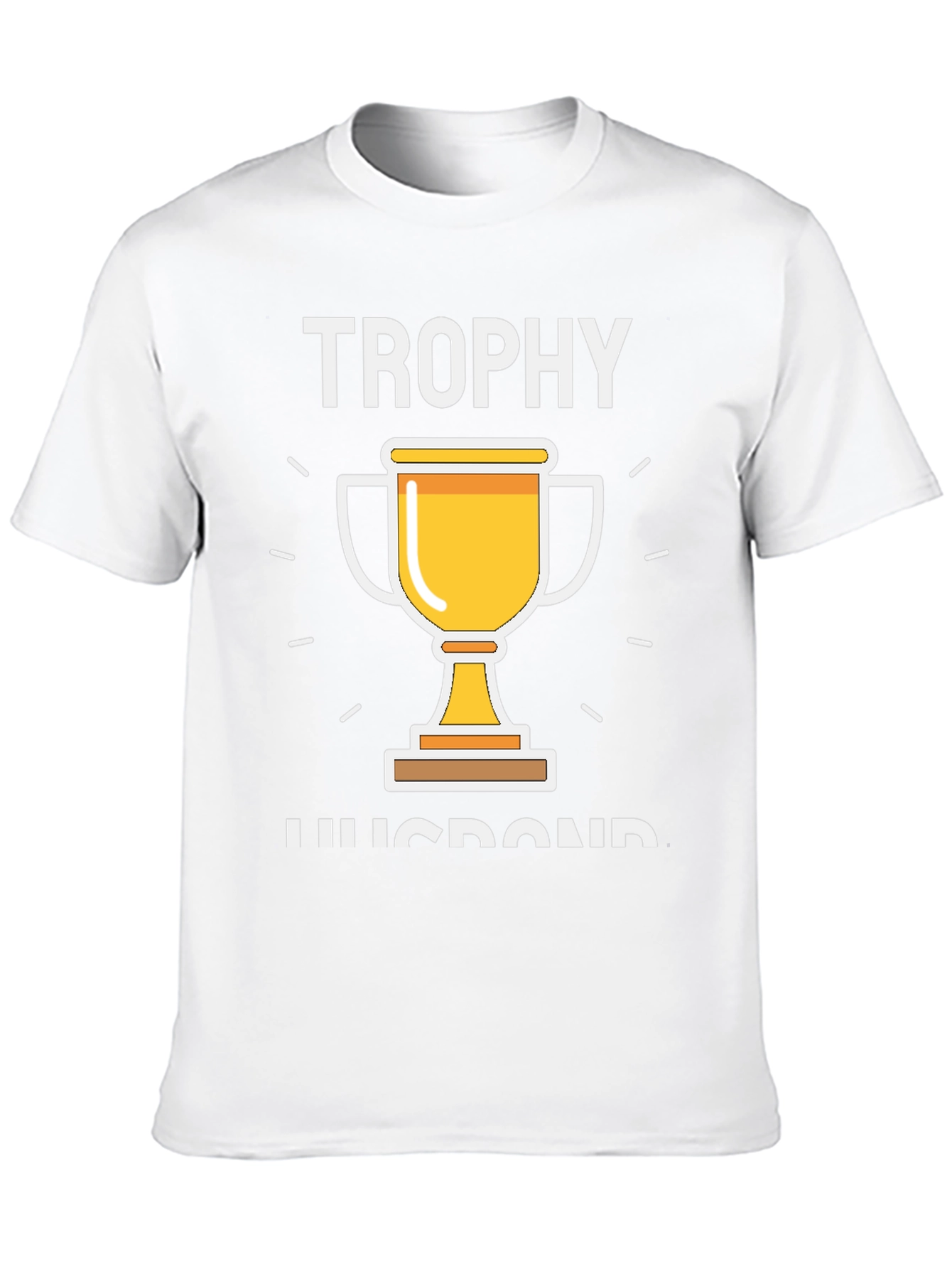 Trophy Husband Graphic Tee - Black Cotton T-Shirt
