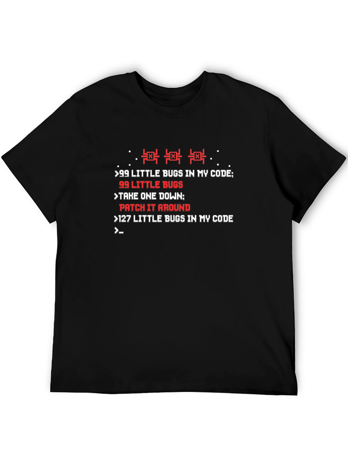 Code Bugs T-Shirt - Programmer Humor Tee