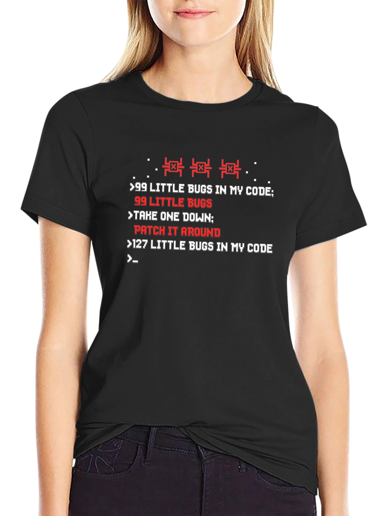 Code Bugs T-Shirt - Programmer Humor Tee