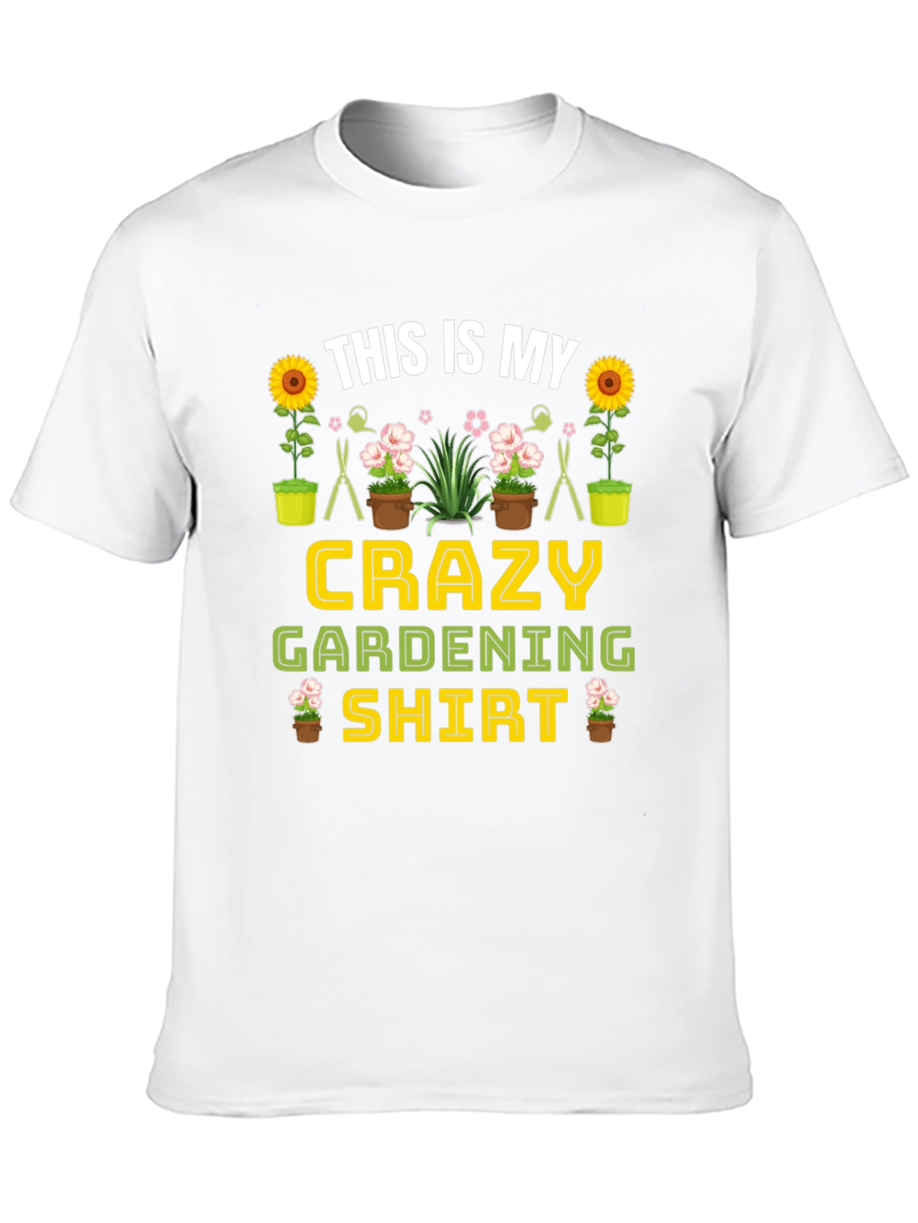 Crazy Gardening Shirt - Gardener Gift