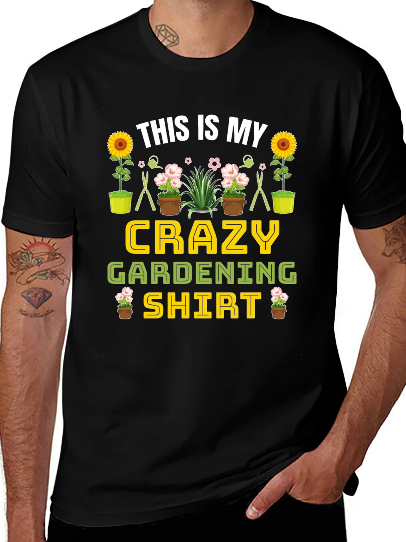 Crazy Gardening Shirt - Gardener Gift