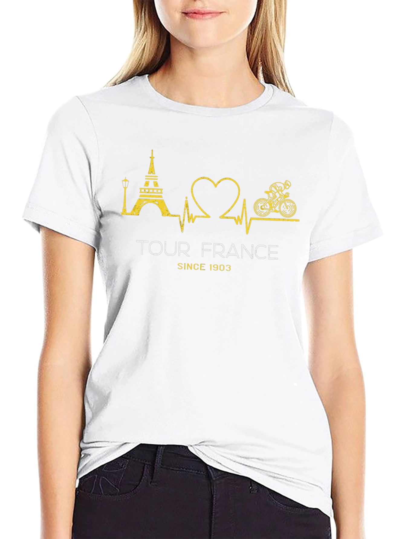 Tour de France Black T-Shirt