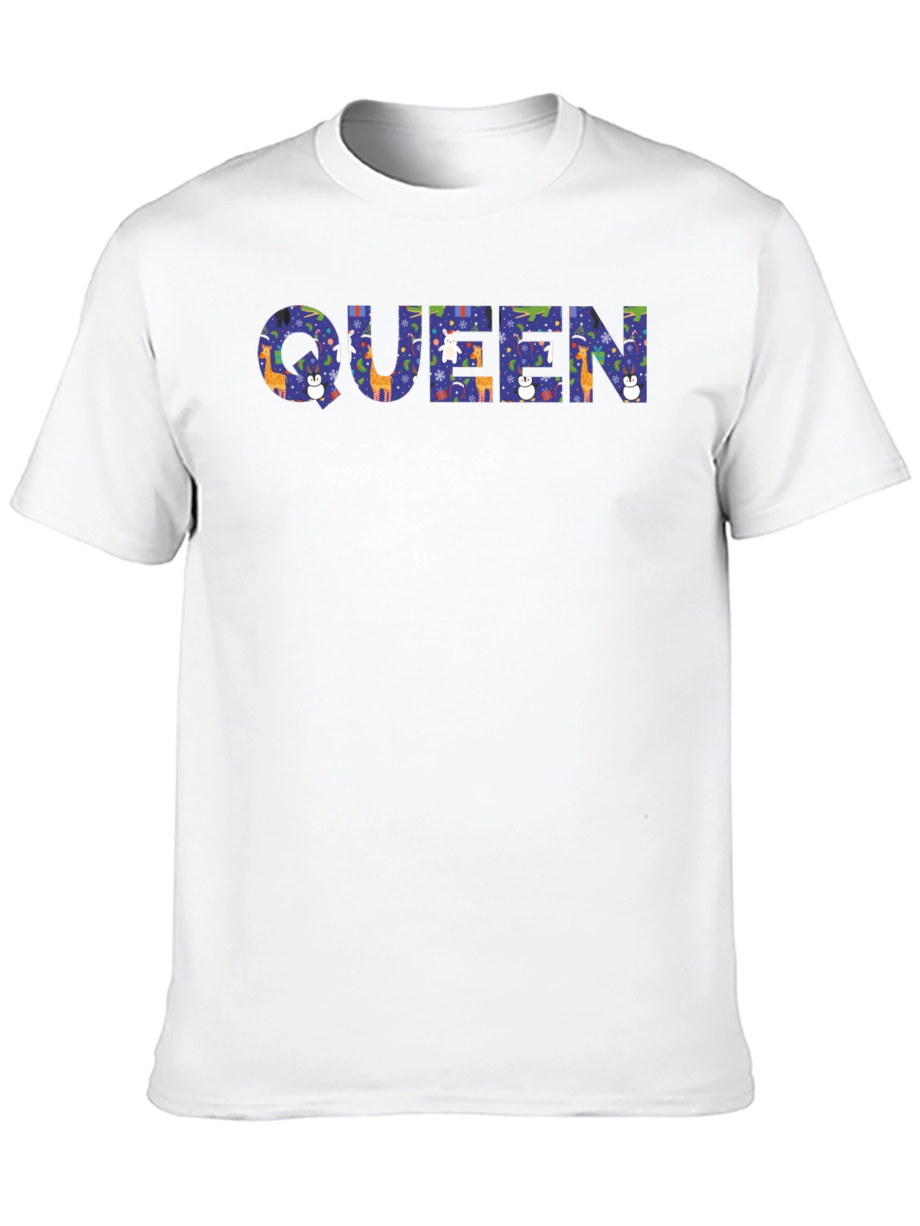Queen Holiday Pattern T-Shirt