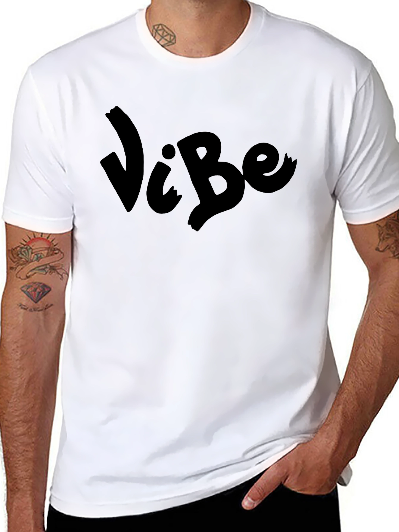 Vibe Graphic T-Shirt - Casual Style