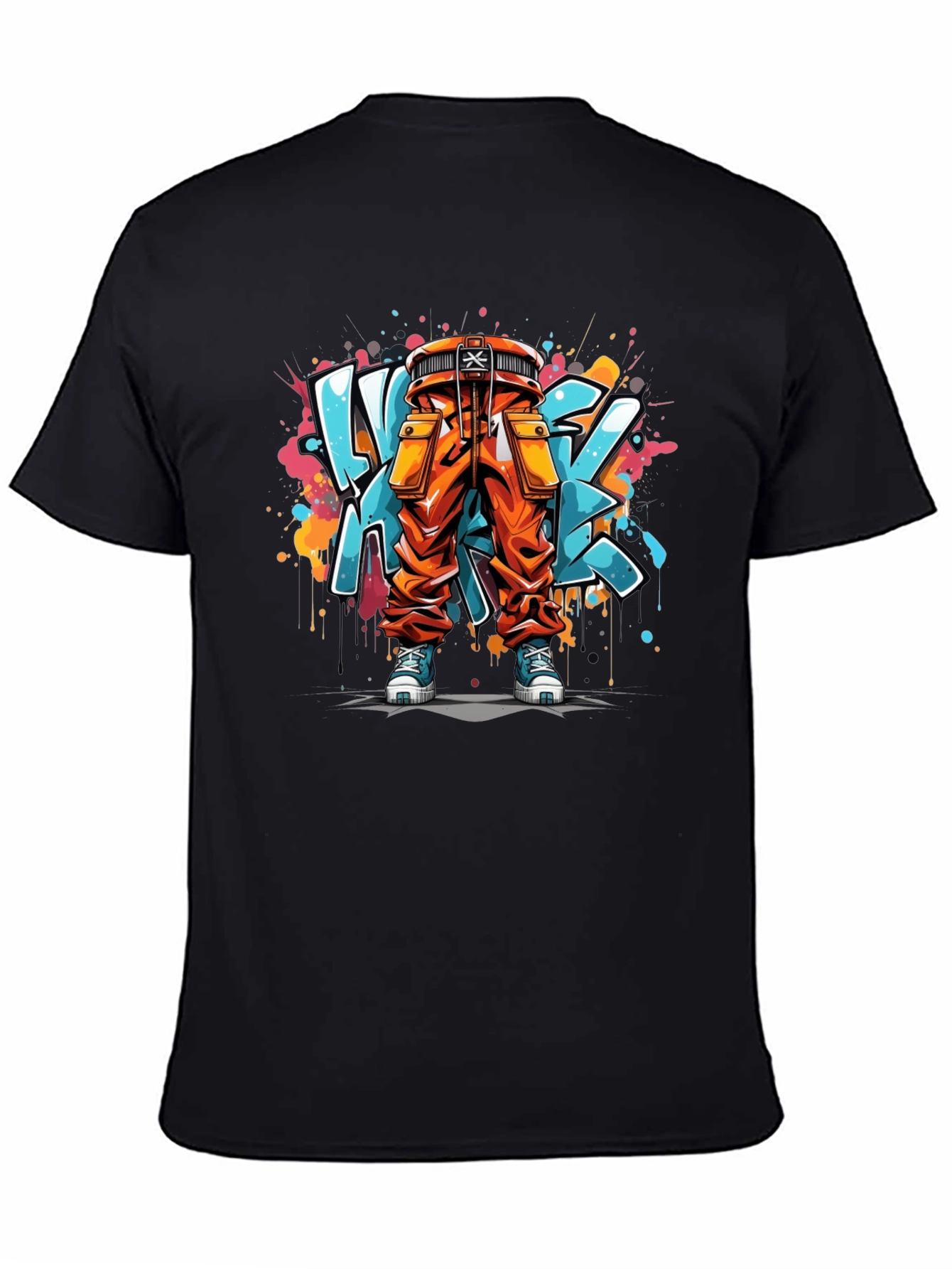 Urban Graffiti Style T-Shirt