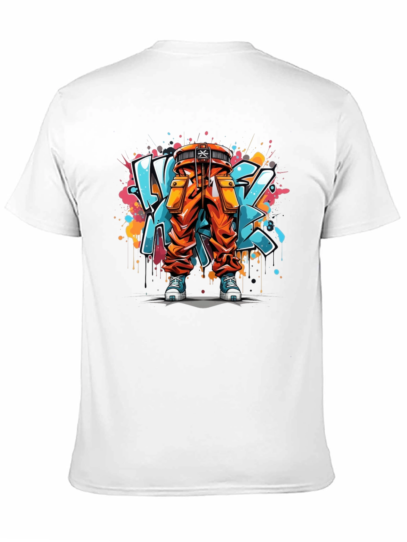Urban Graffiti Style T-Shirt
