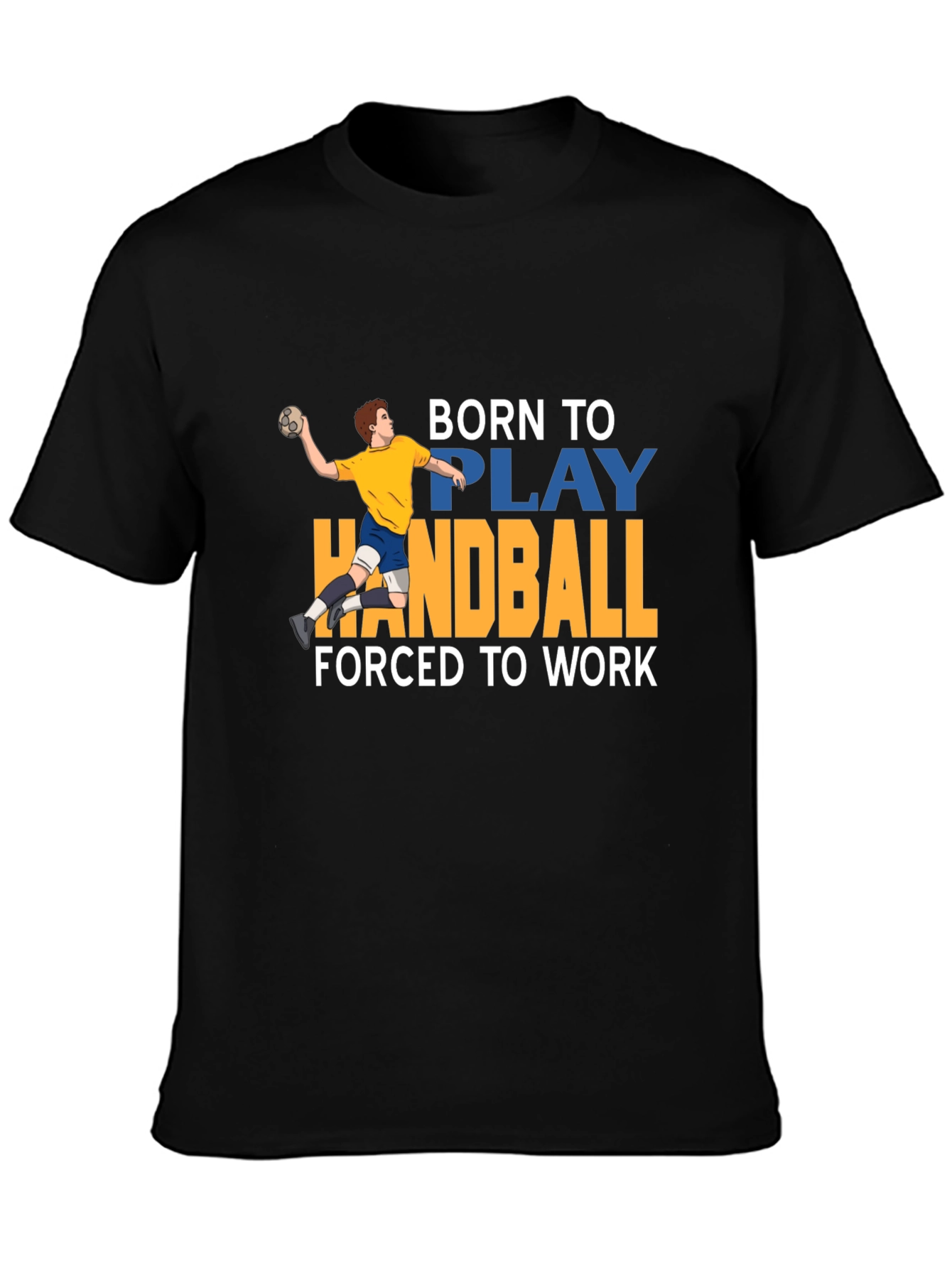 Born to Play Handball Graphic Tee