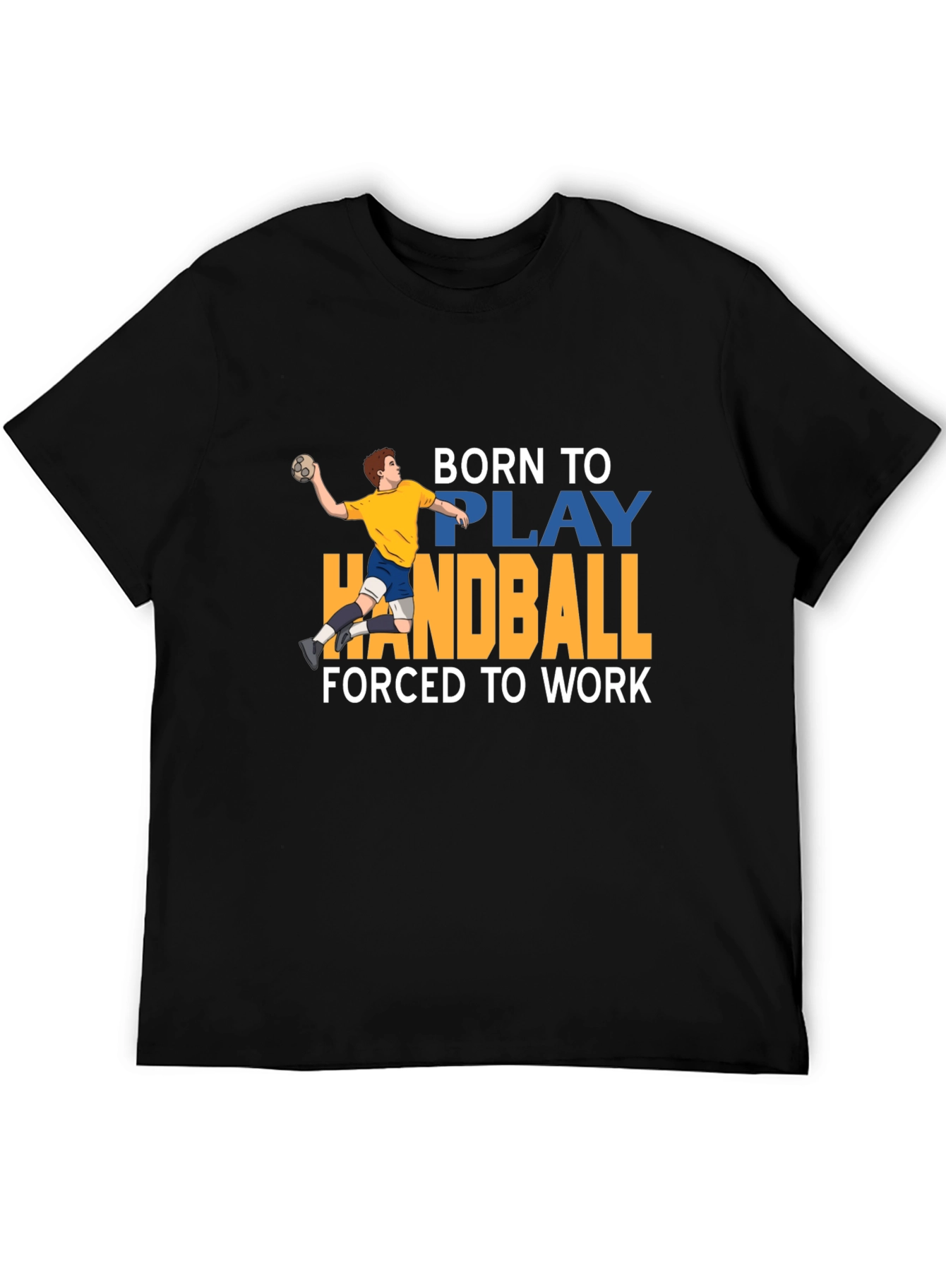 Born to Play Handball Graphic Tee
