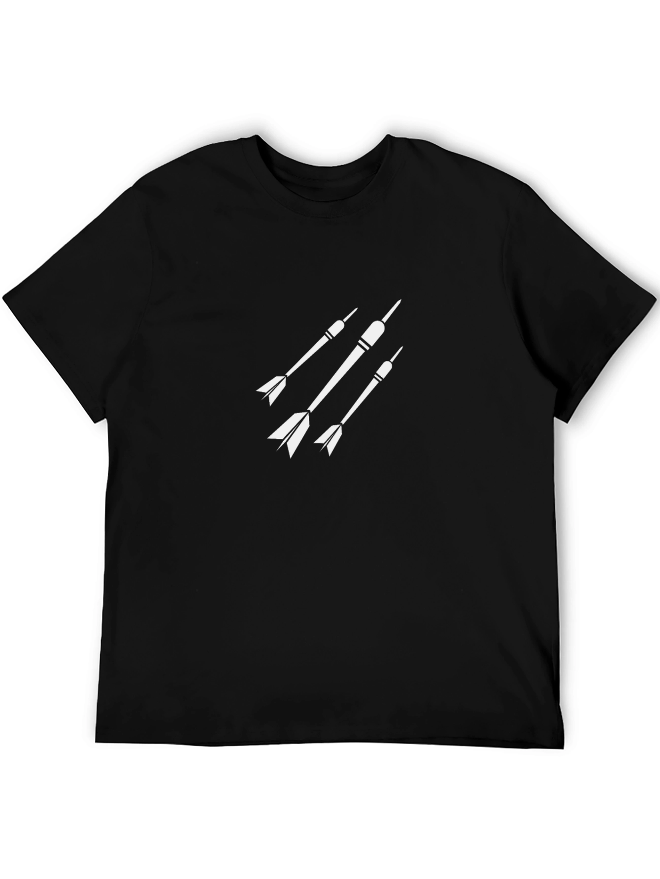 Dart Arrow Graphic Tee - Black