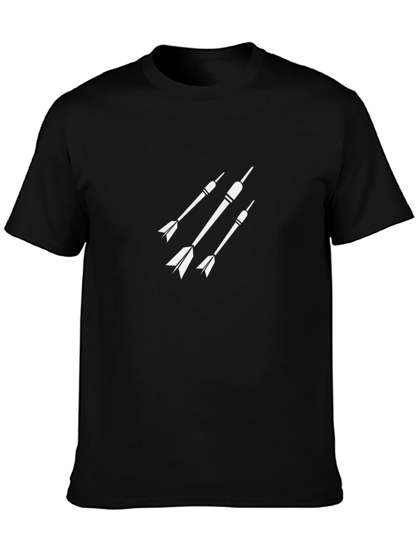 Dart Arrow Graphic Tee - Black