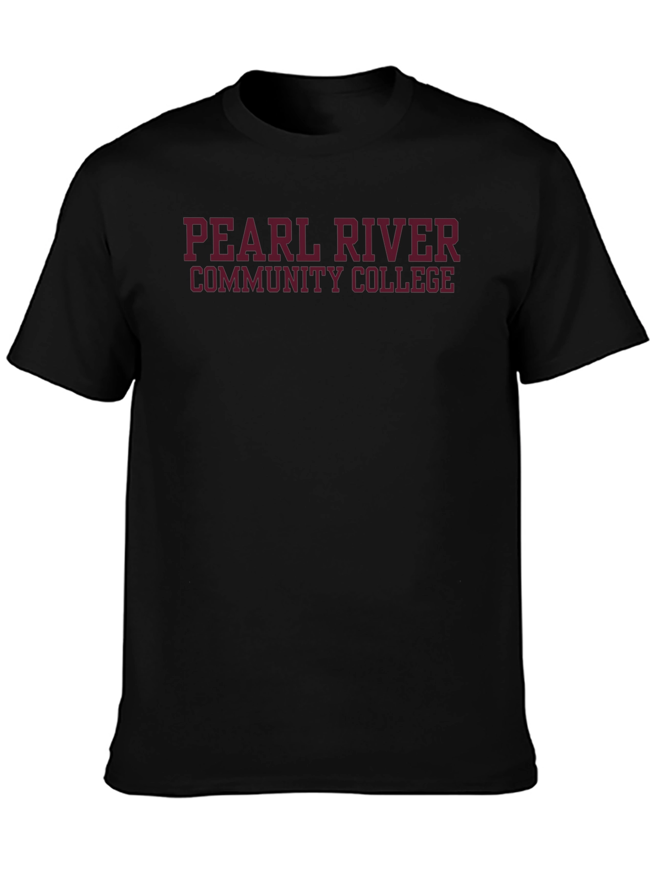 Pearl River Community College T-Shirt - Black