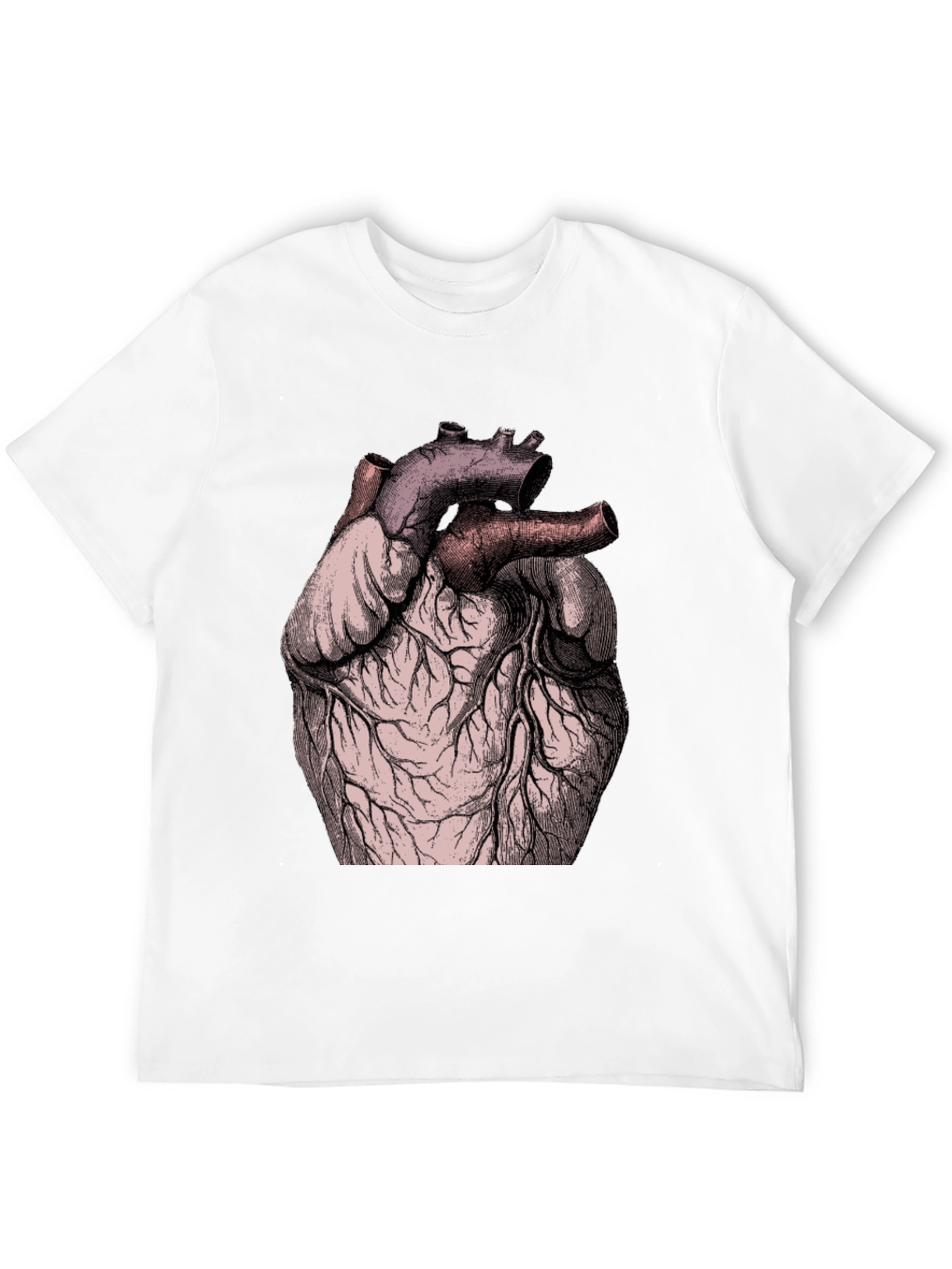 Anatomical Heart Graphic Tee - Black