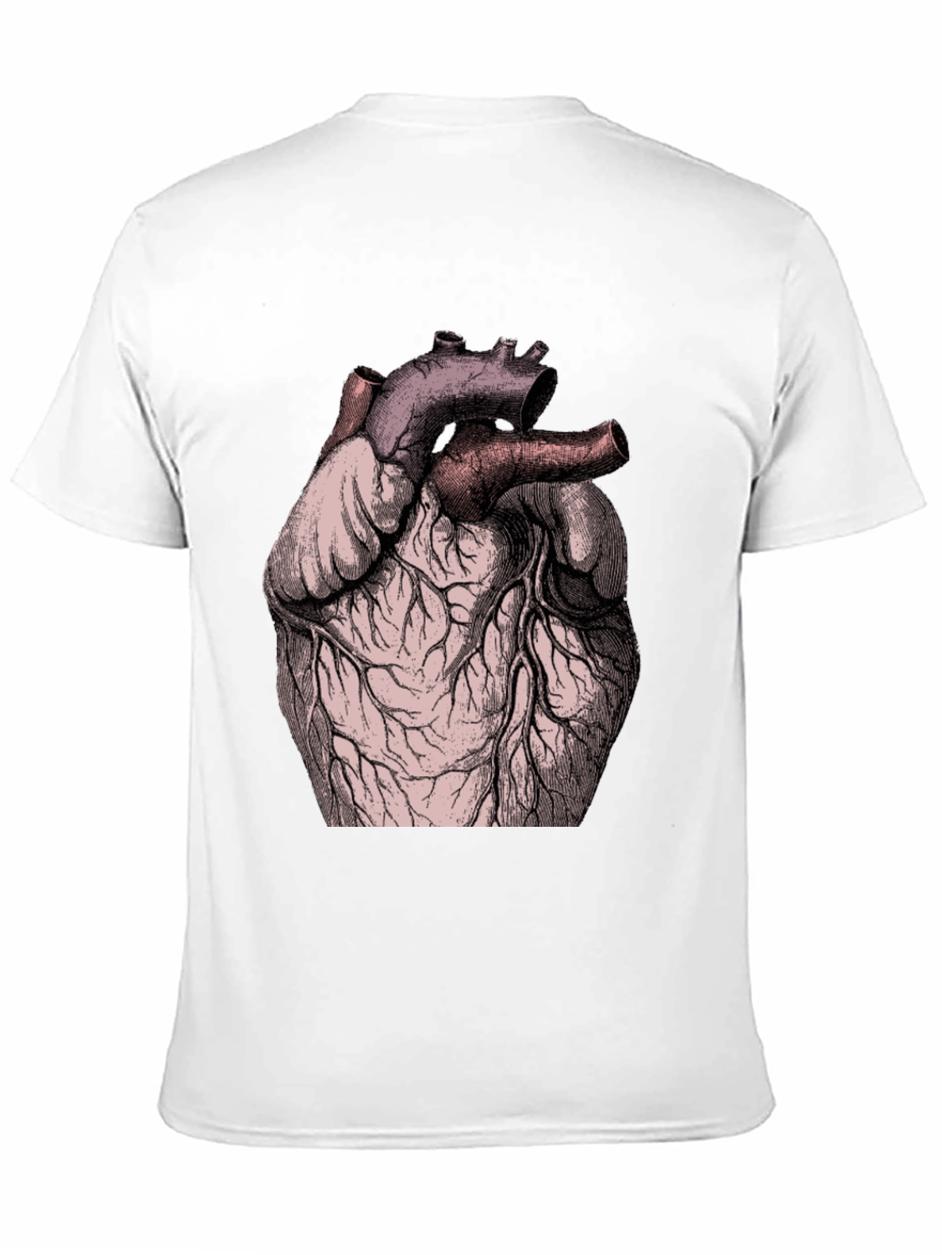 Anatomical Heart Graphic Tee - Black
