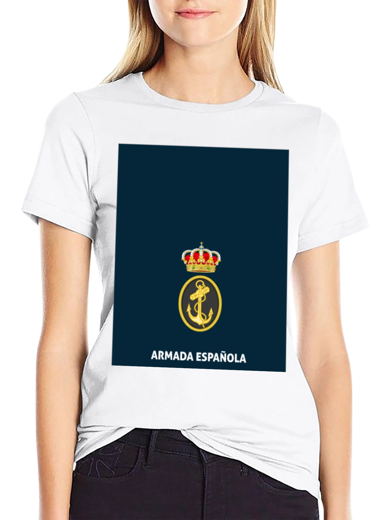 Spanish Navy Armada Española Graphic T-Shirt