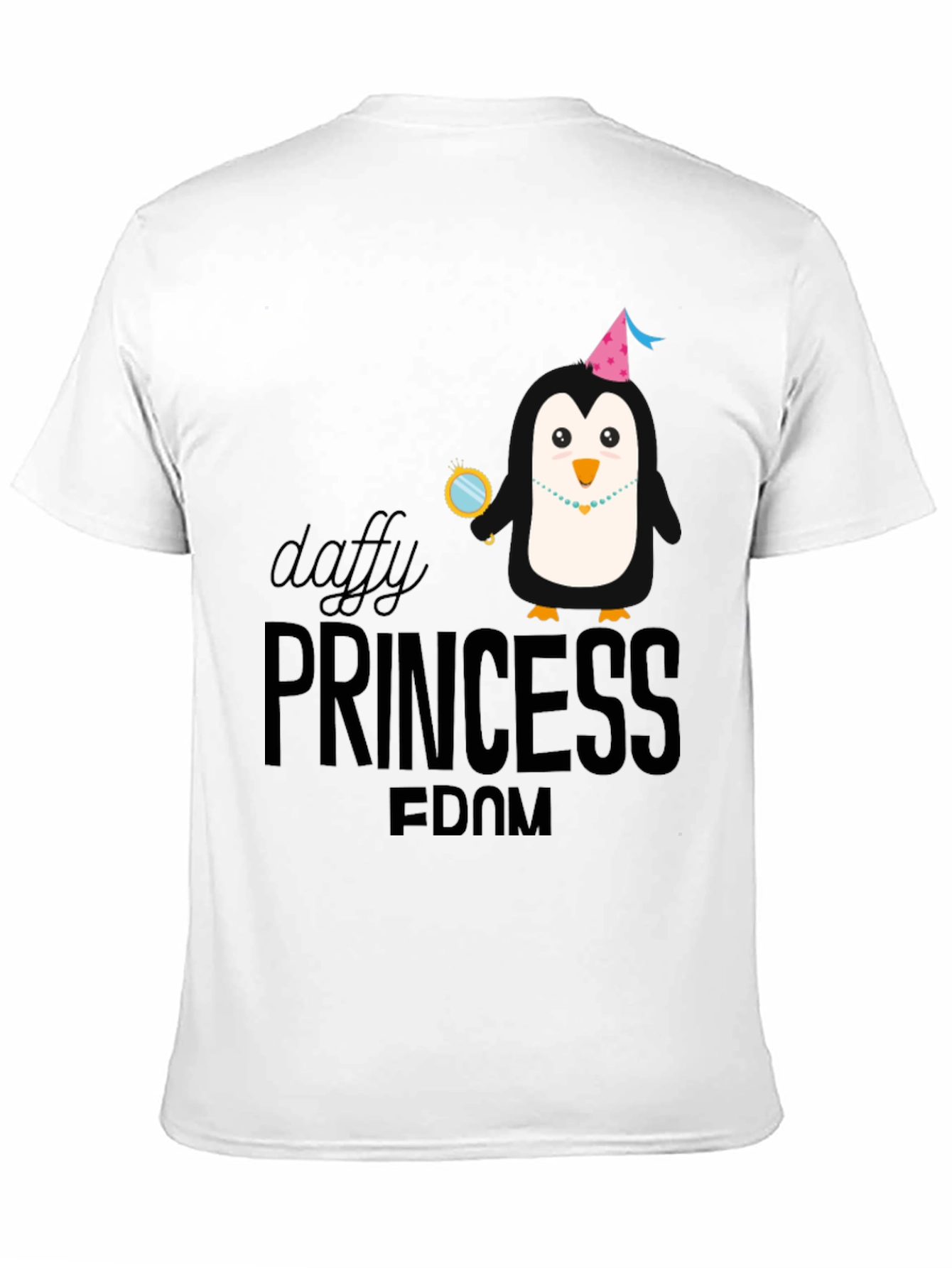 Daffy Princess Dom T-Shirt - Black Graphic Tee