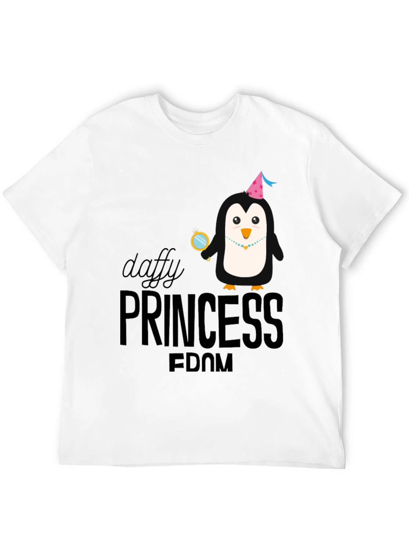 Daffy Princess Dom T-Shirt - Black Graphic Tee