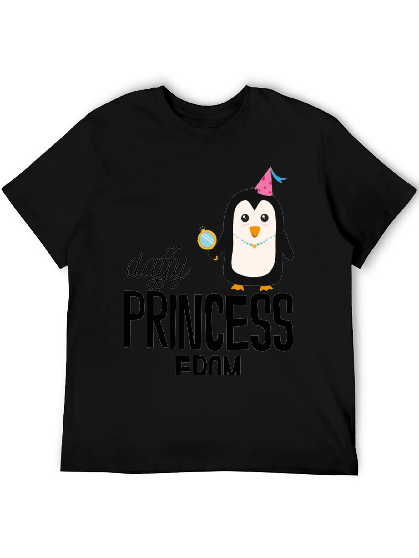 Daffy Princess Dom T-Shirt - Black Graphic Tee