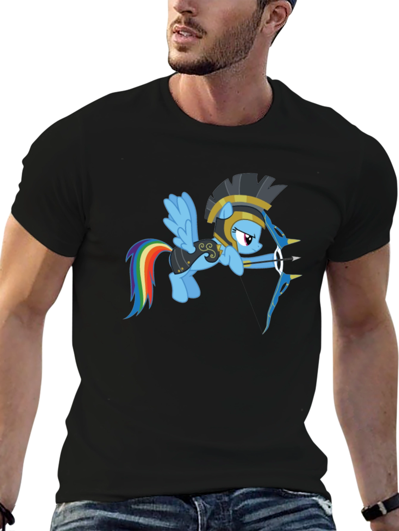 MLP Rainbow Dash Archer Graphic Tee