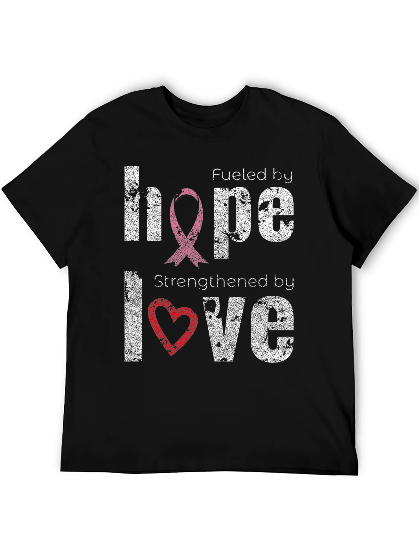 Hope and Love T-Shirt: Cancer Awareness