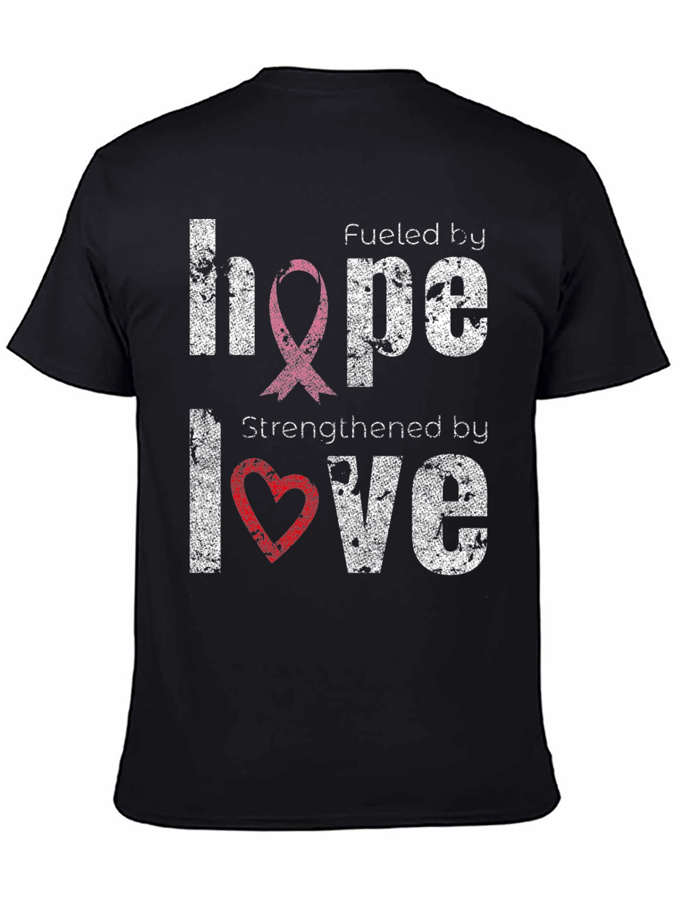 Hope and Love T-Shirt: Cancer Awareness