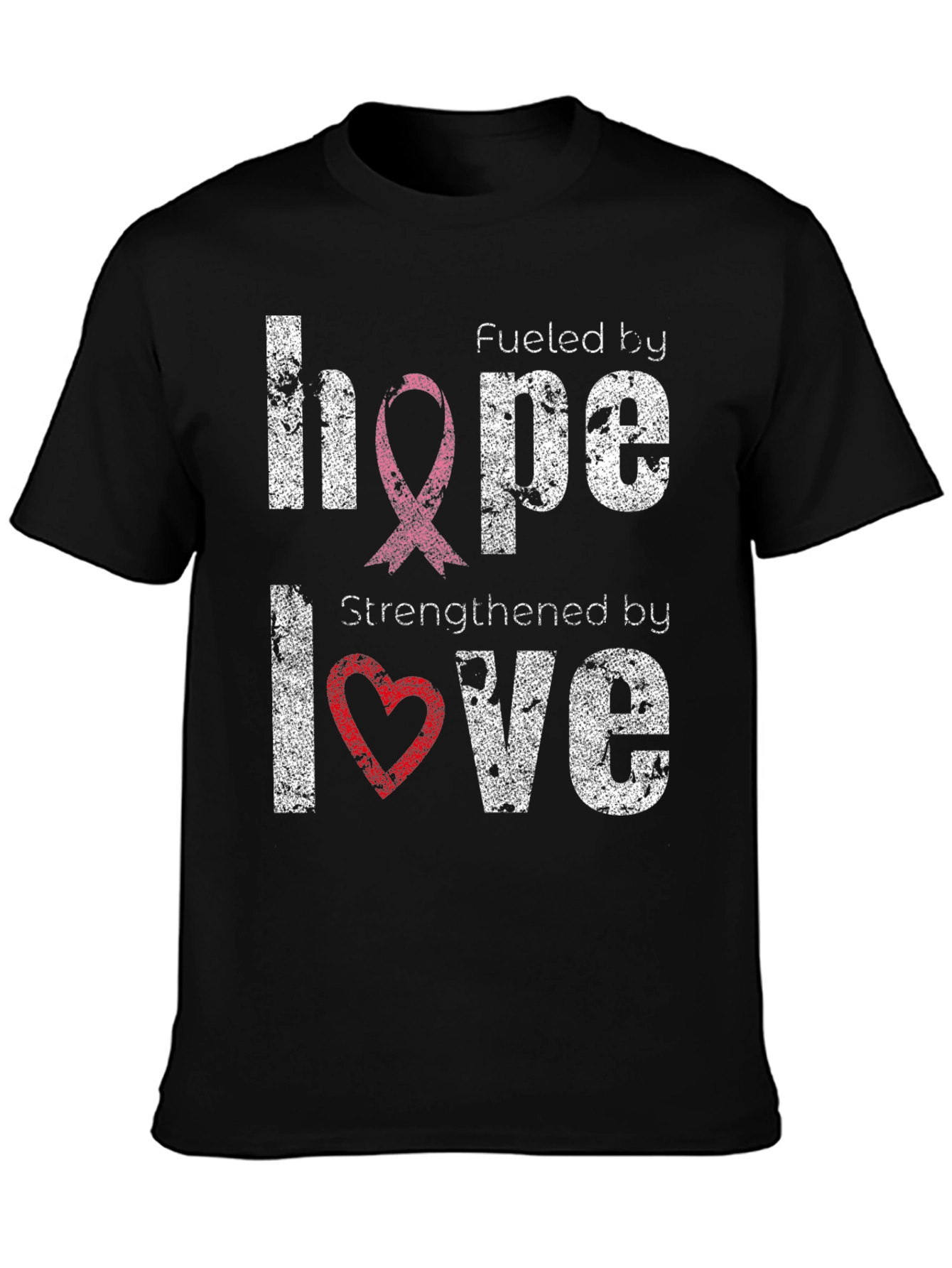 Hope and Love T-Shirt: Cancer Awareness
