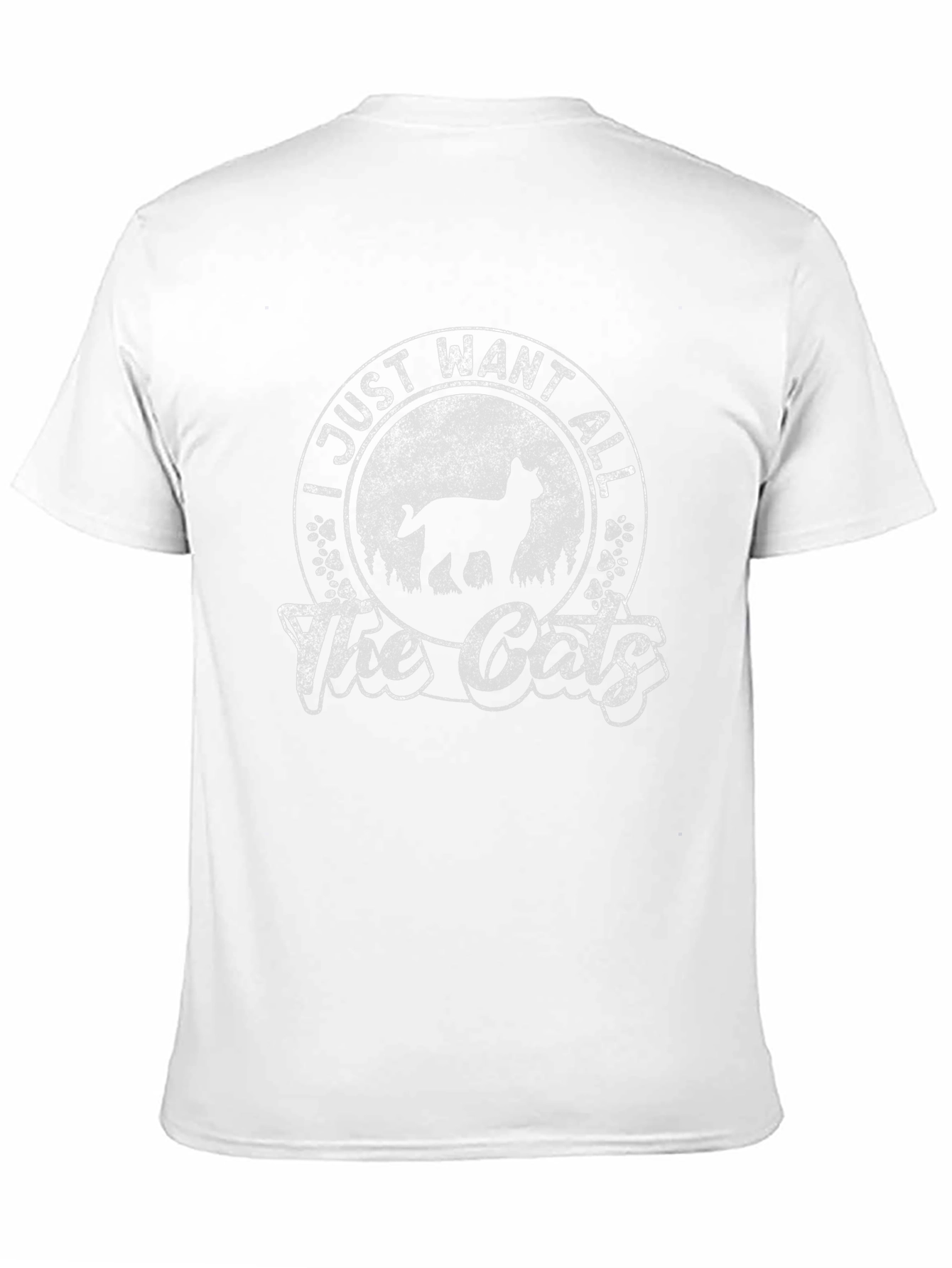 I Just Want All The Cats Graphic T-Shirt