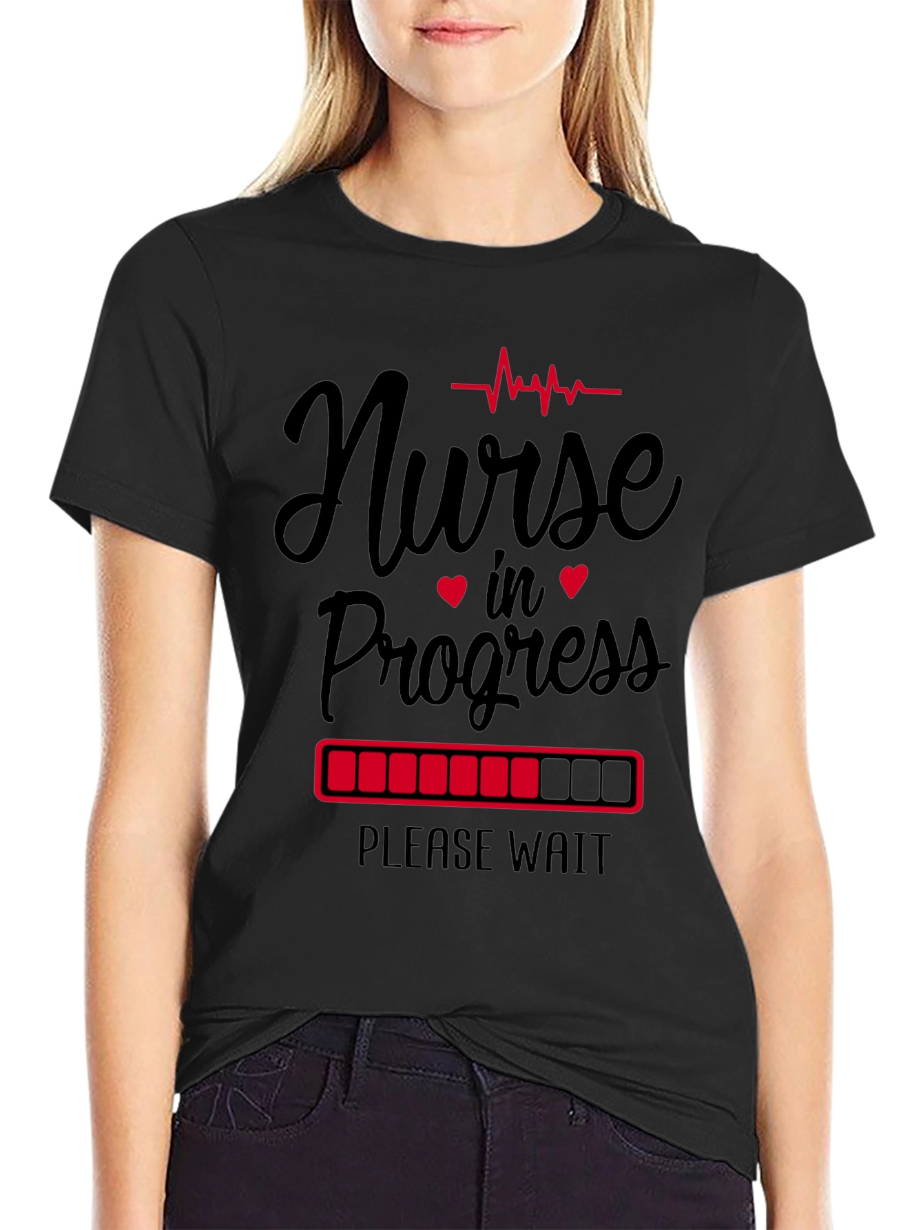 Nurse in Progress Graphic Tee