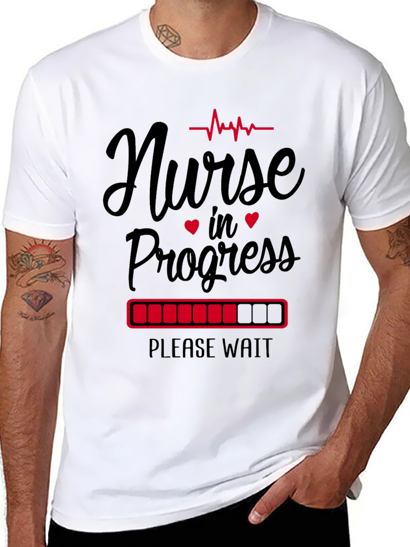 Nurse in Progress Graphic Tee
